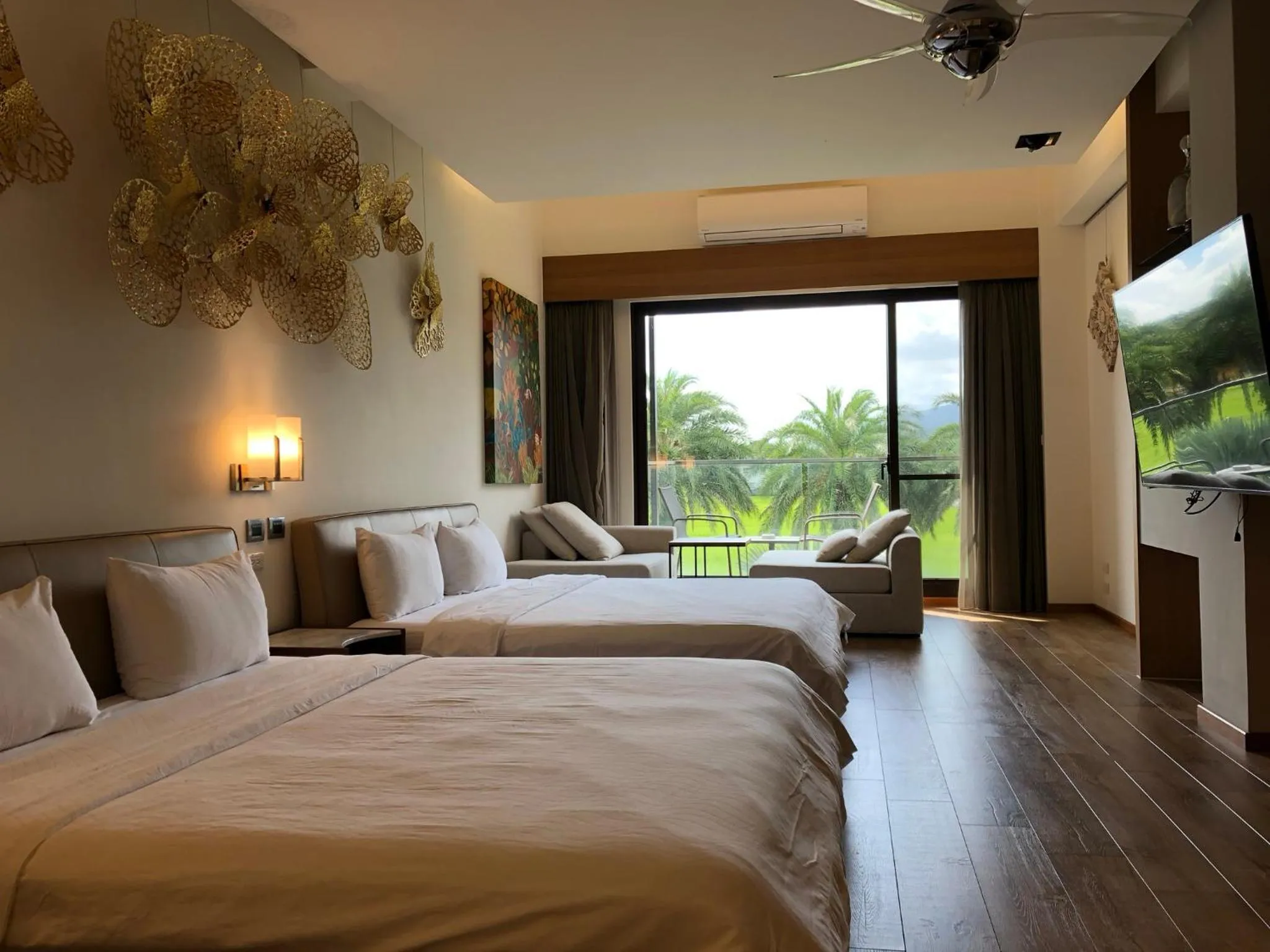 Bed in Aqua Star Villa Homestay