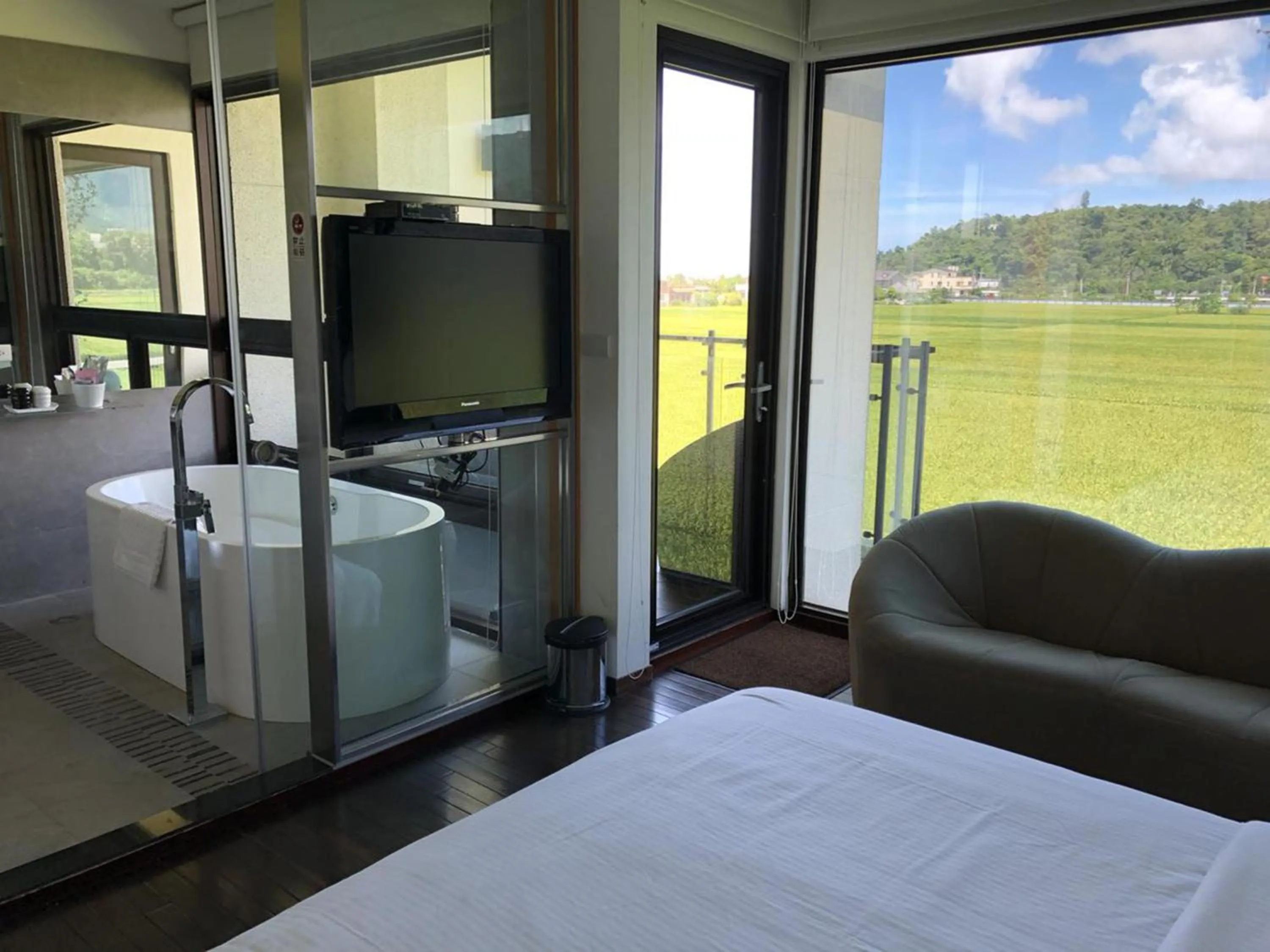 TV and multimedia, Bed in Aqua Star Villa Homestay