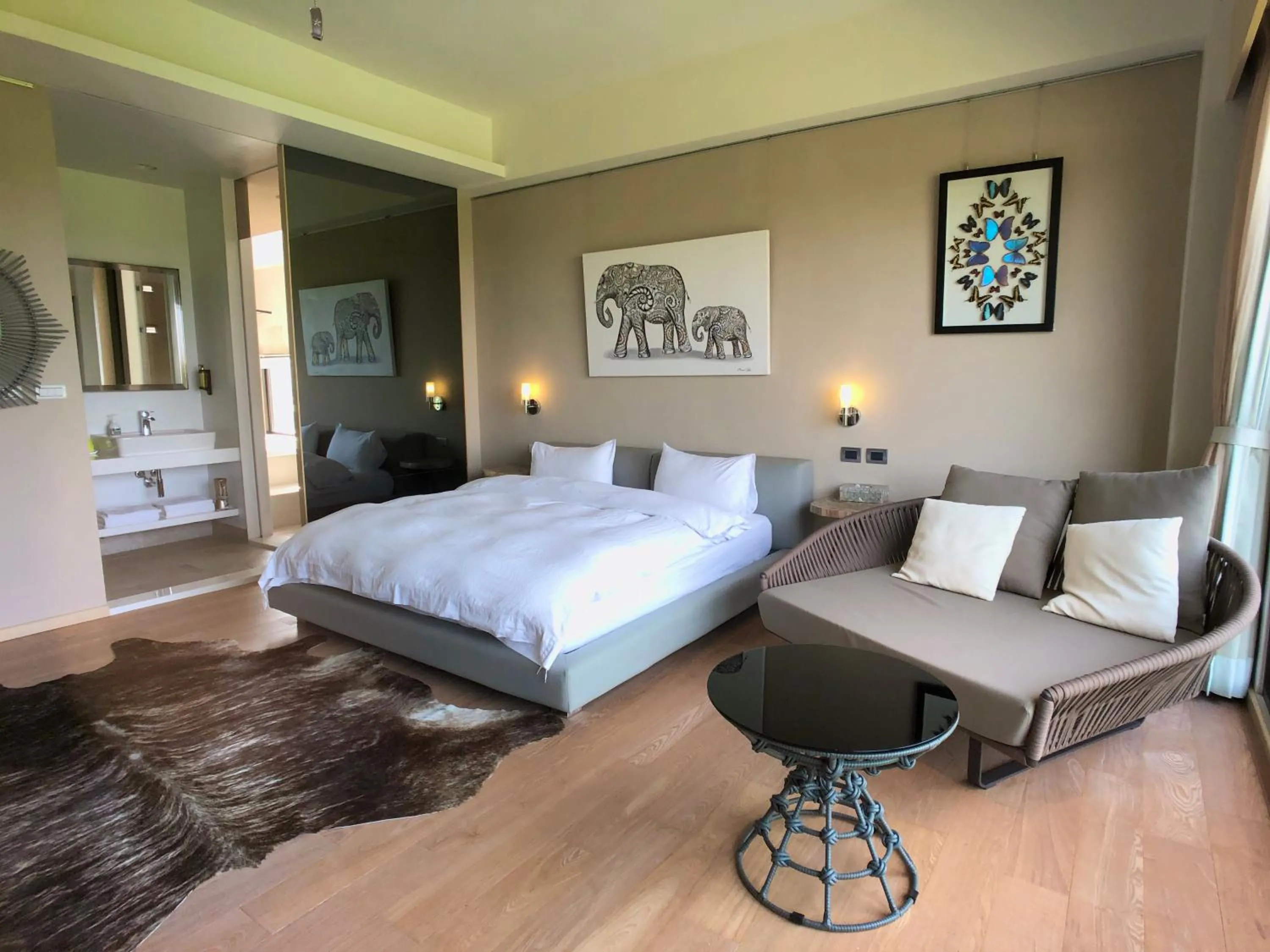 Bed in Aqua Star Villa Homestay