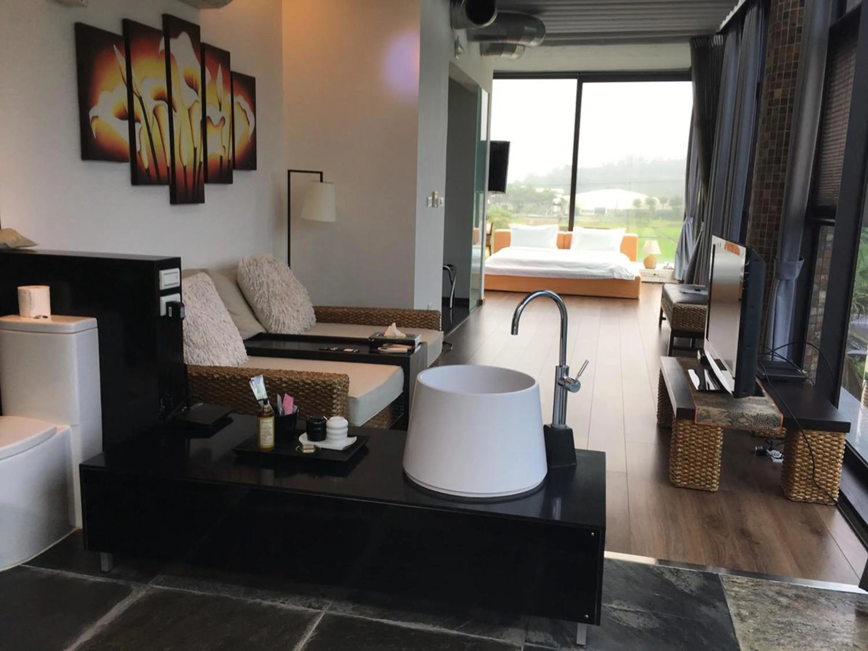 Living room, Bed in Aqua Star Villa Homestay