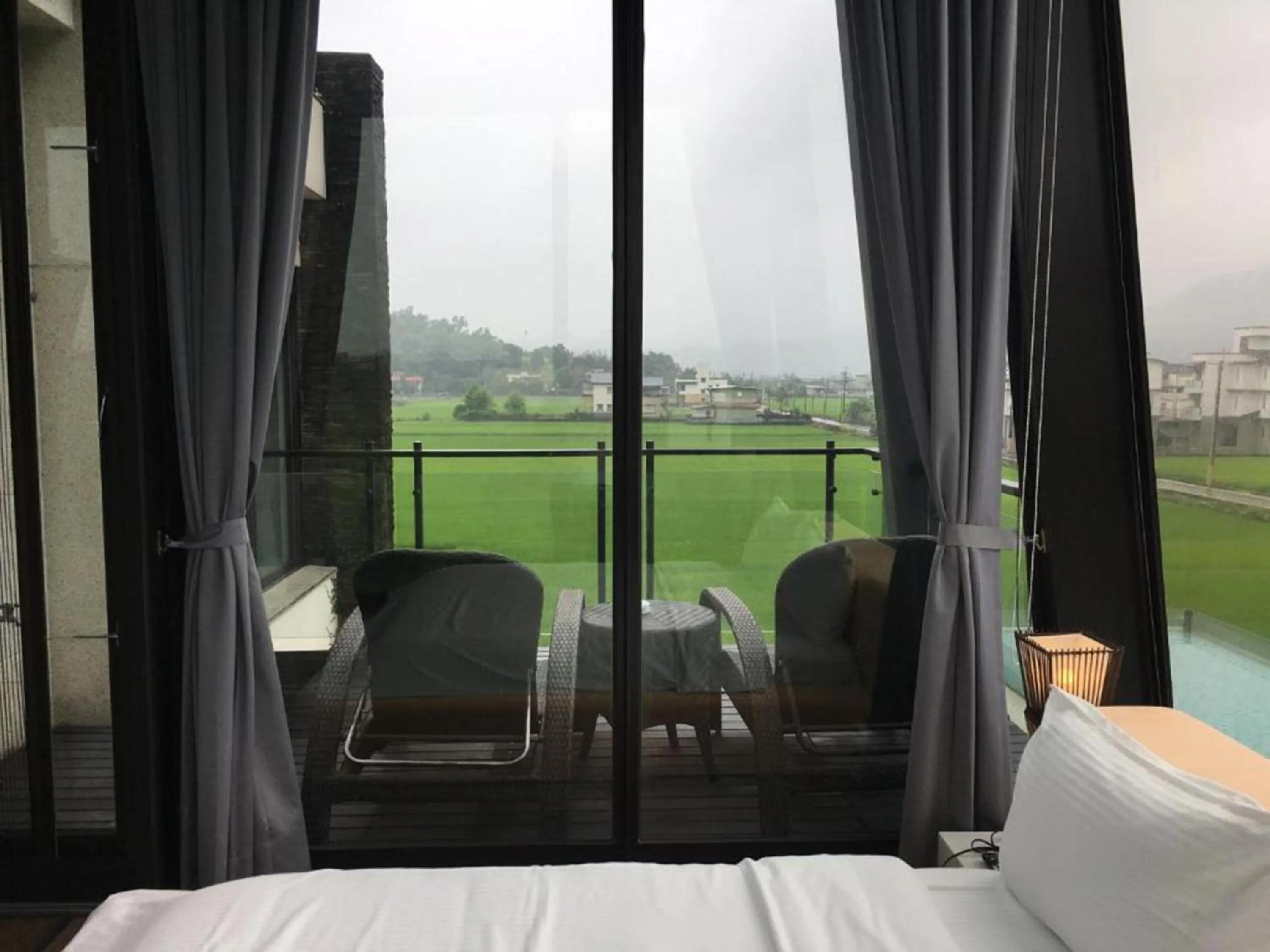 Balcony/Terrace, Bed in Aqua Star Villa Homestay