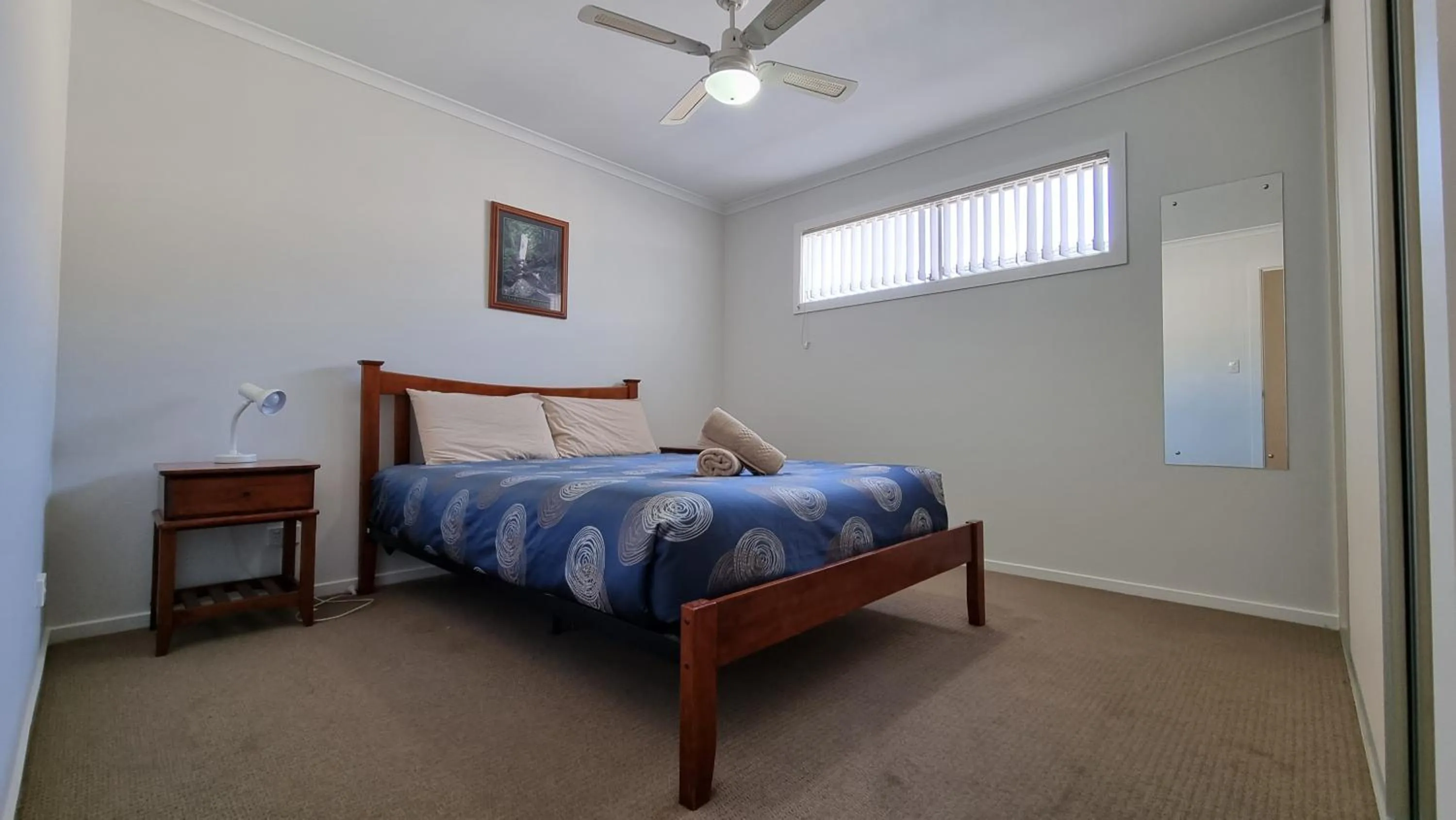 Bed in Wallaroo Holiday Park