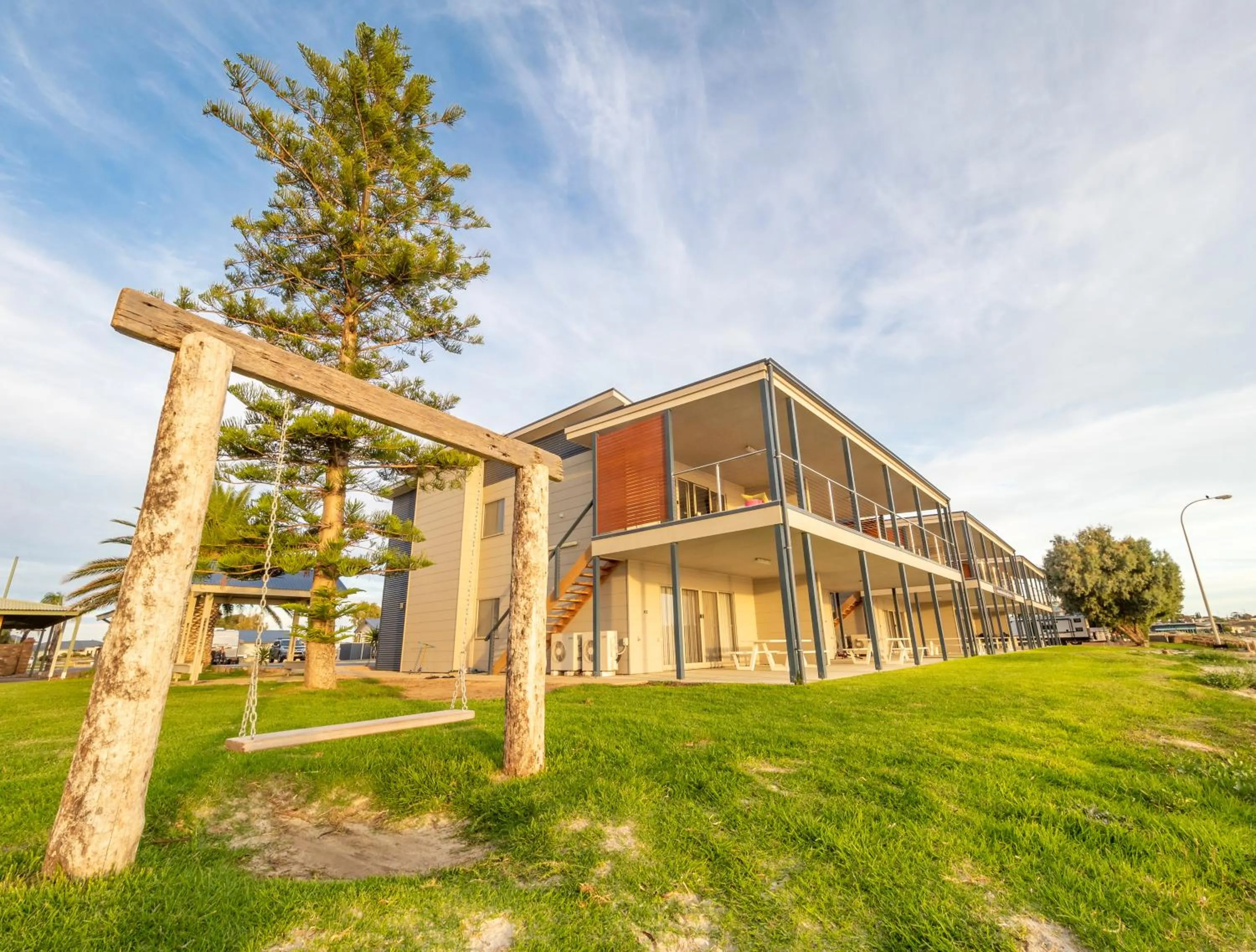 Property building in Wallaroo Holiday Park