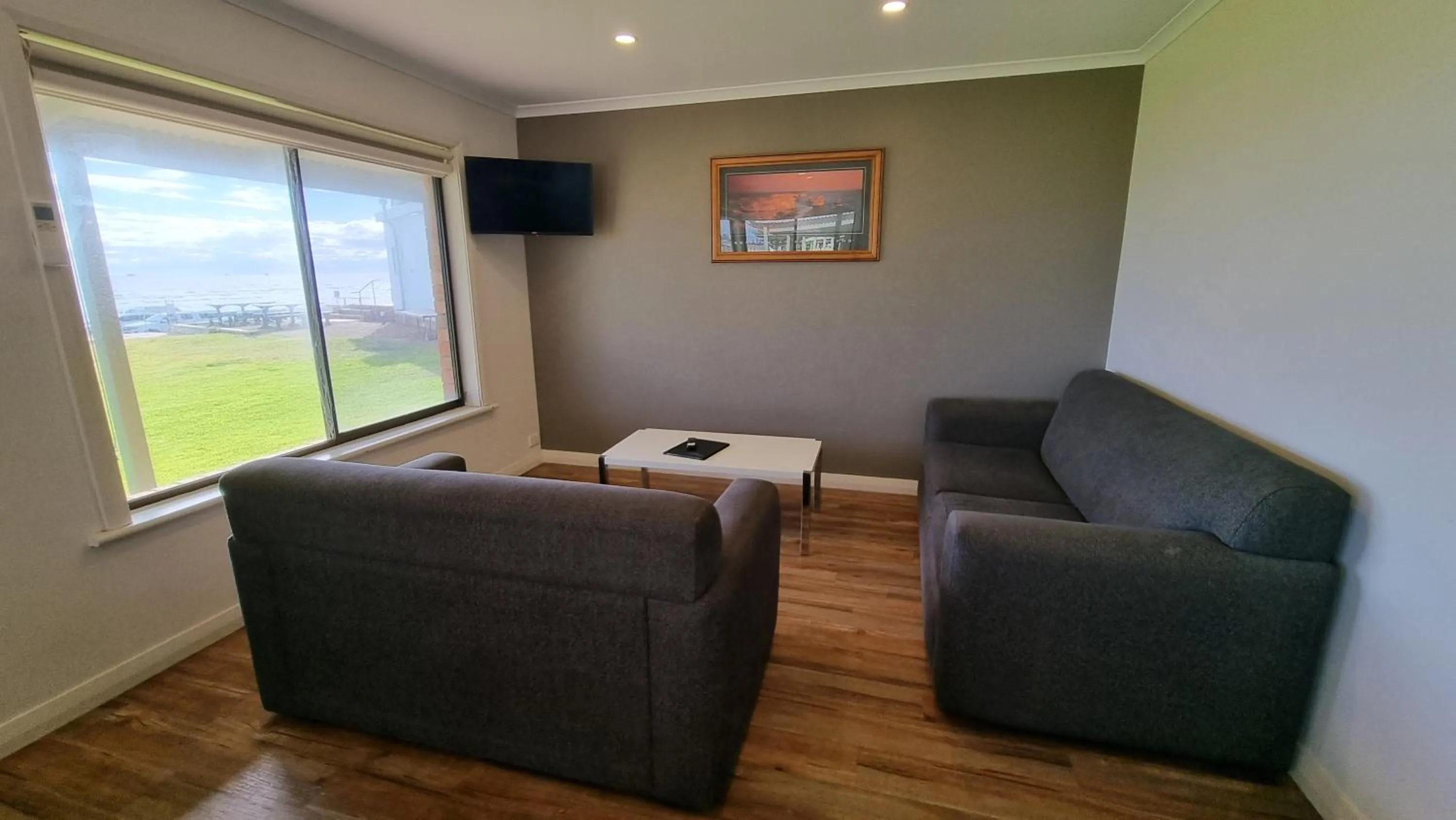 Living room in Wallaroo Holiday Park