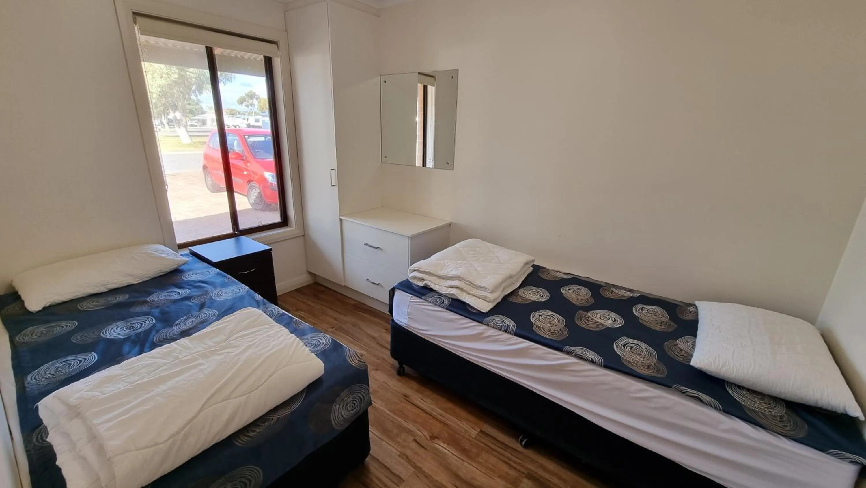 Bed in Wallaroo Holiday Park