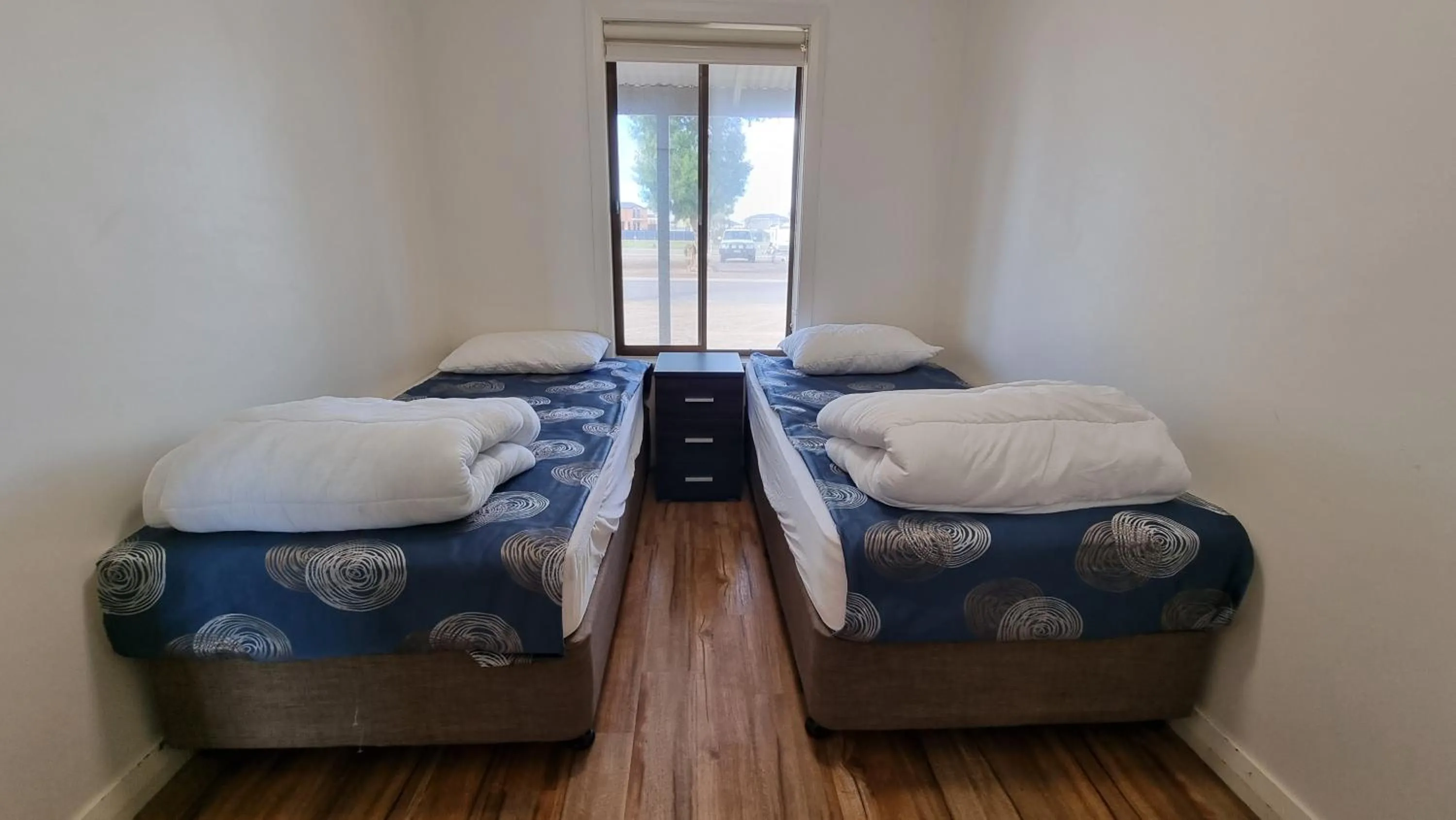 Bed in Wallaroo Holiday Park