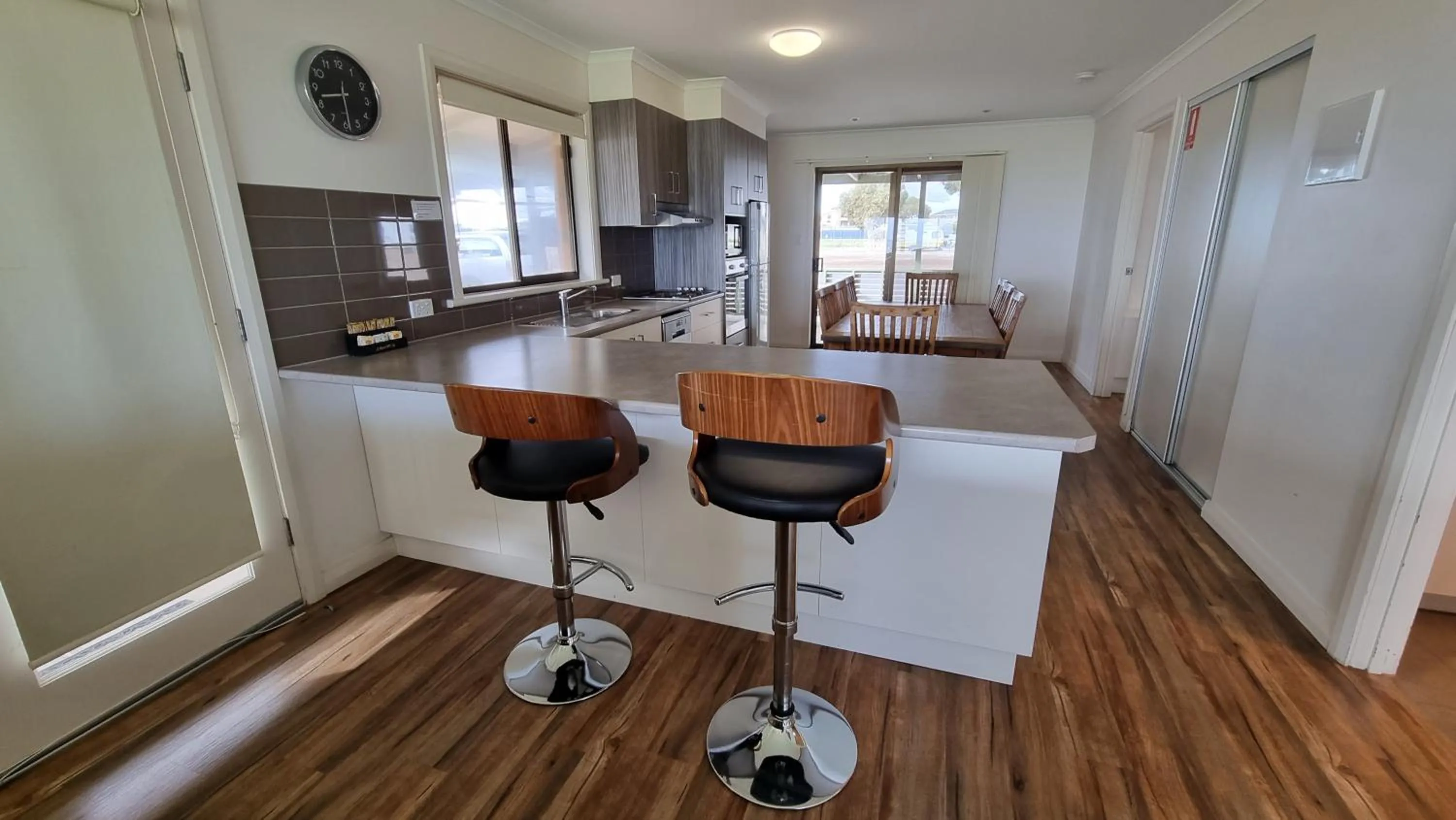 Kitchen or kitchenette in Wallaroo Holiday Park