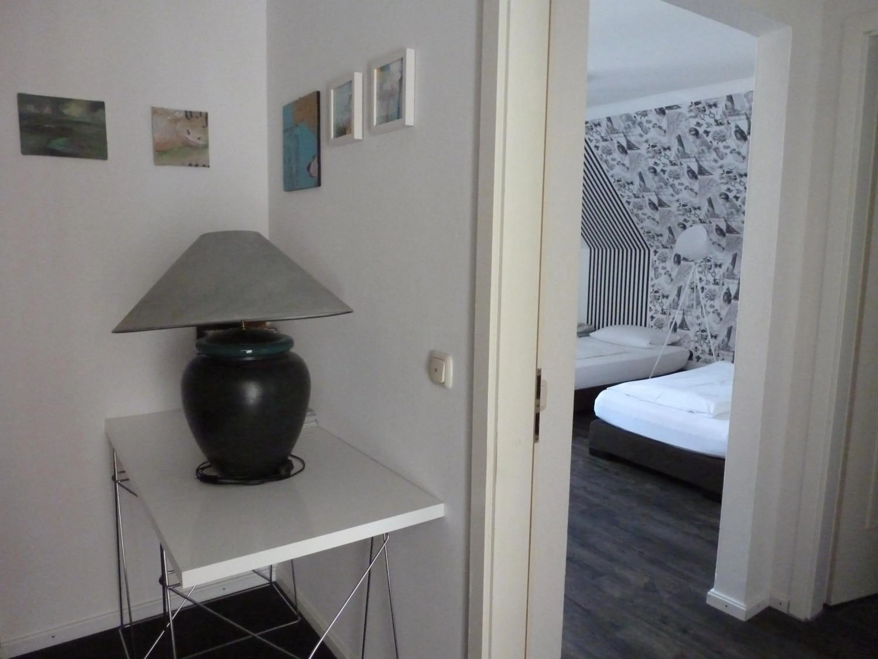 Bed in Hotel Bergbauer mit Late-Self-Check-IN