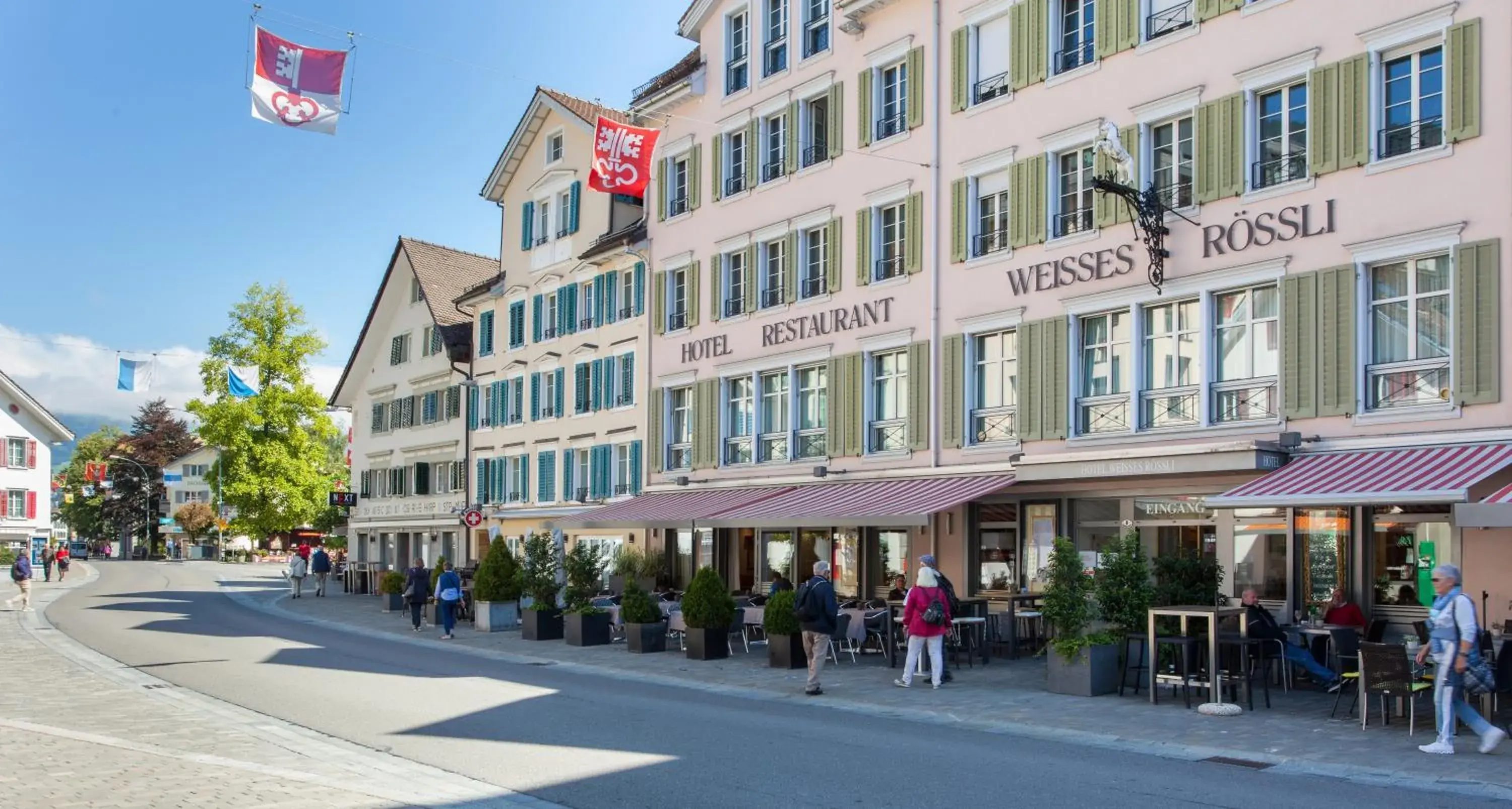Property building in Weisses Rössli Swiss Quality Hotel Property building in Weisses Rössli Swiss Quality Hotel