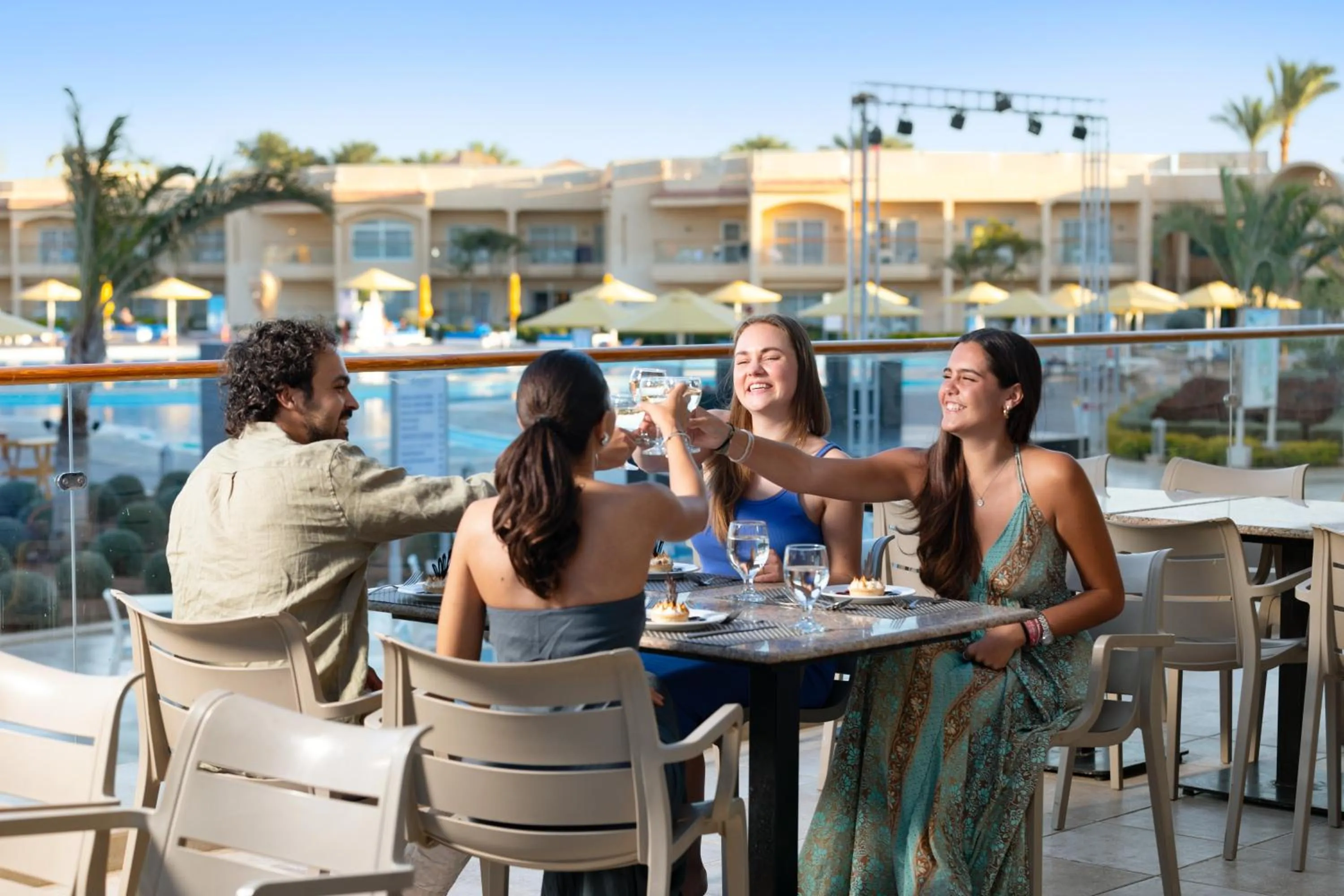 Guests in Pickalbatros Royal Moderna Sharm "Aqua Park"- All inclusive