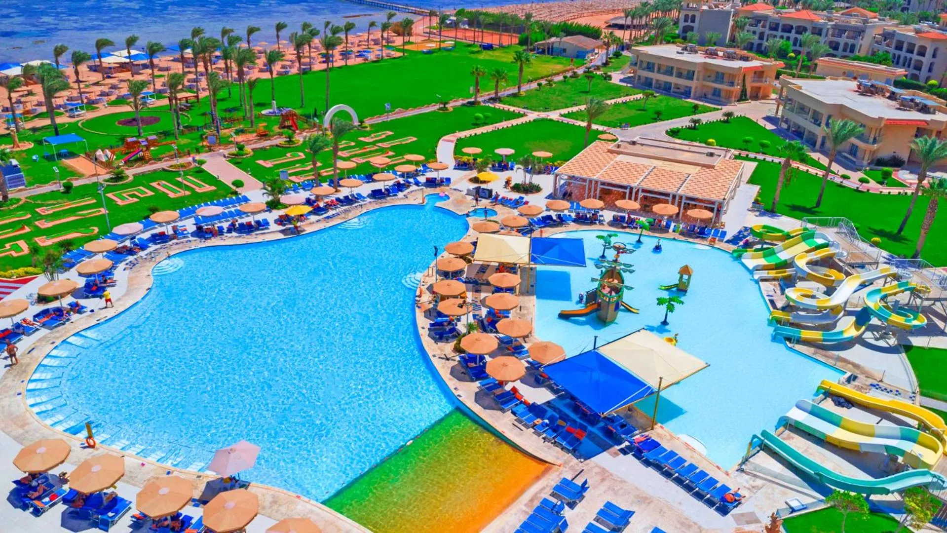 Aqua park in Pickalbatros Royal Moderna Sharm "Aqua Park"- All inclusive