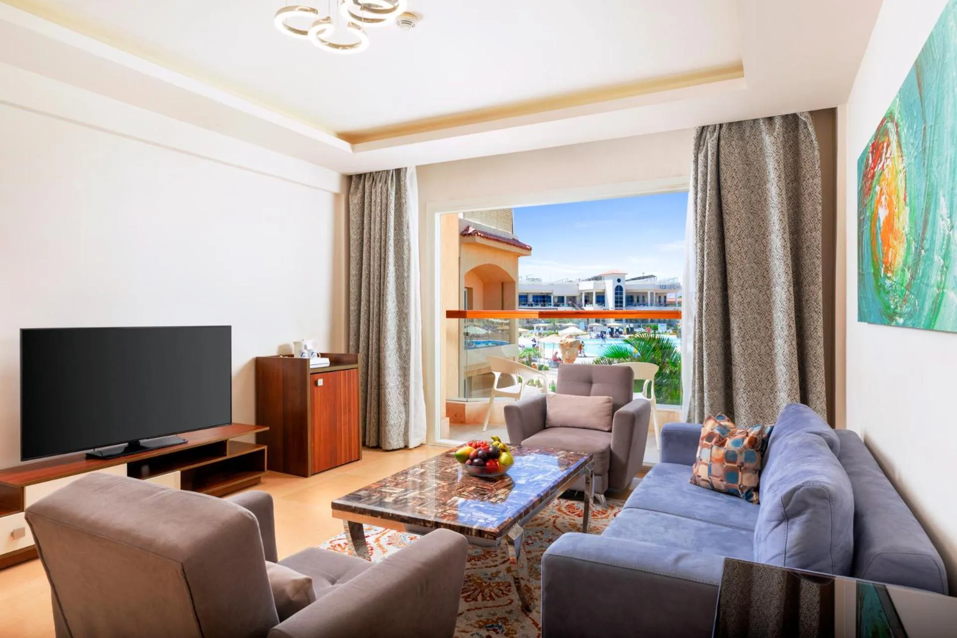 TV and multimedia in Pickalbatros Royal Moderna Sharm "Aqua Park"- All inclusive