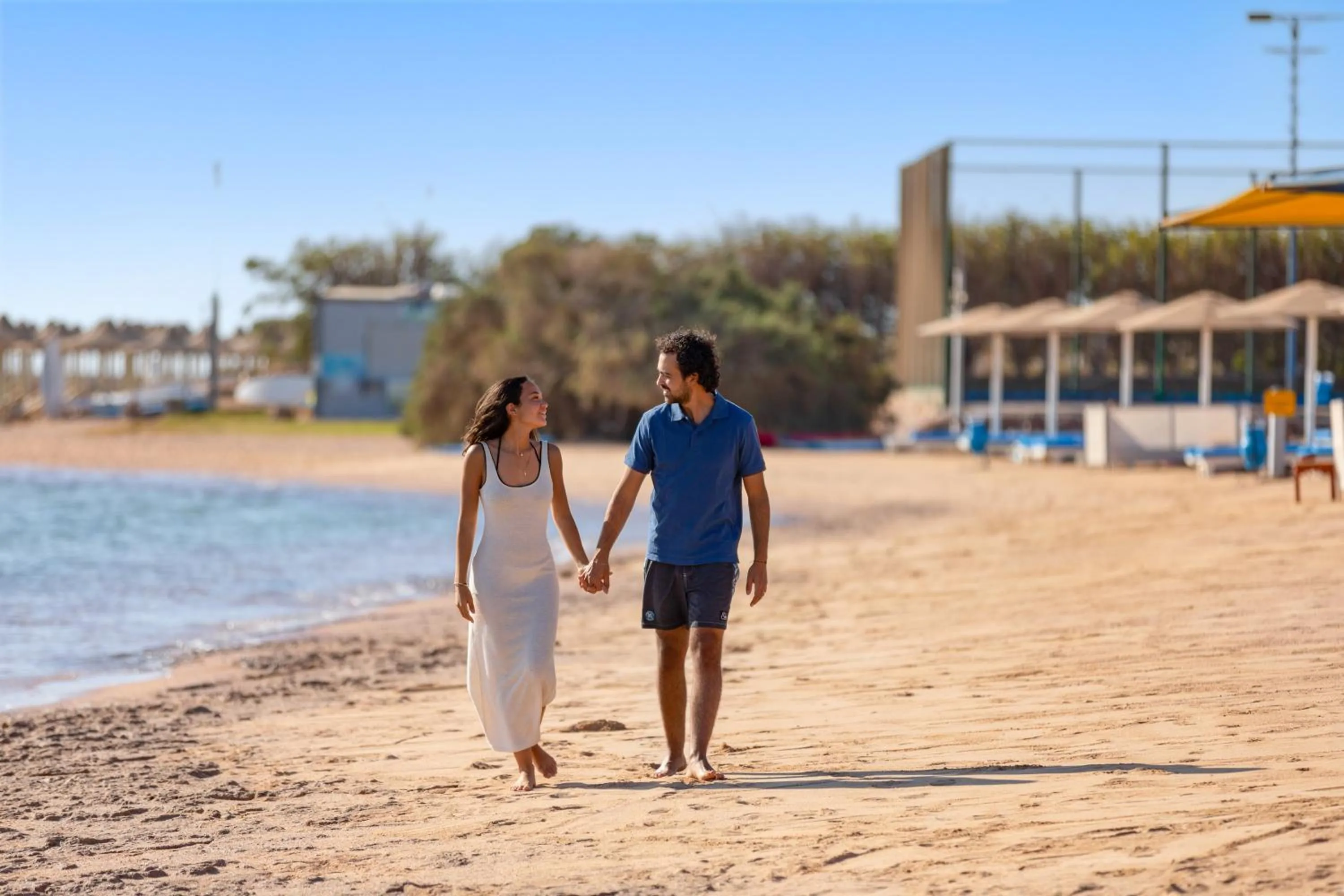 Beach in Pickalbatros Royal Moderna Sharm "Aqua Park"- All inclusive