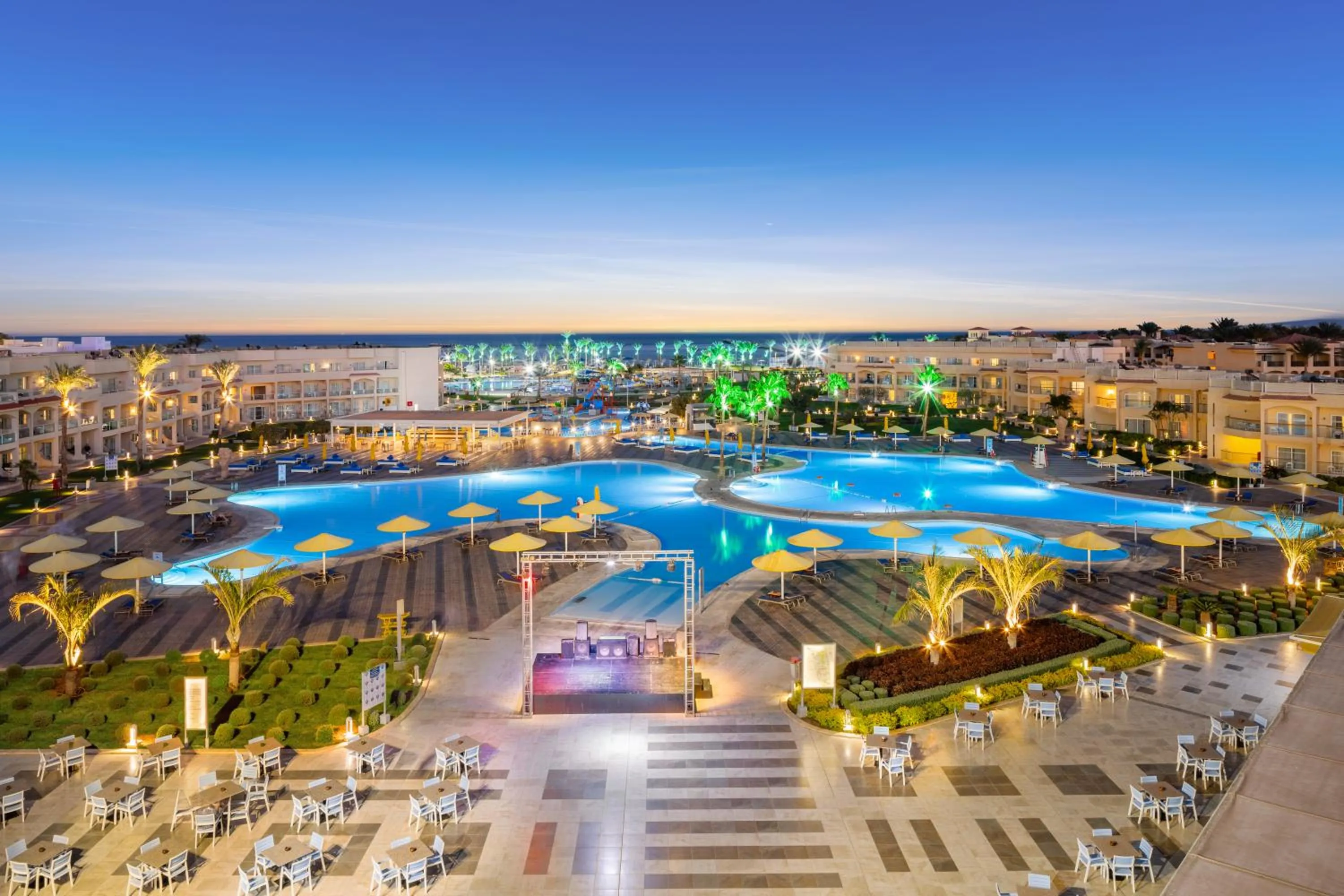 View (from property/room) in Pickalbatros Royal Moderna Sharm "Aqua Park"- All inclusive