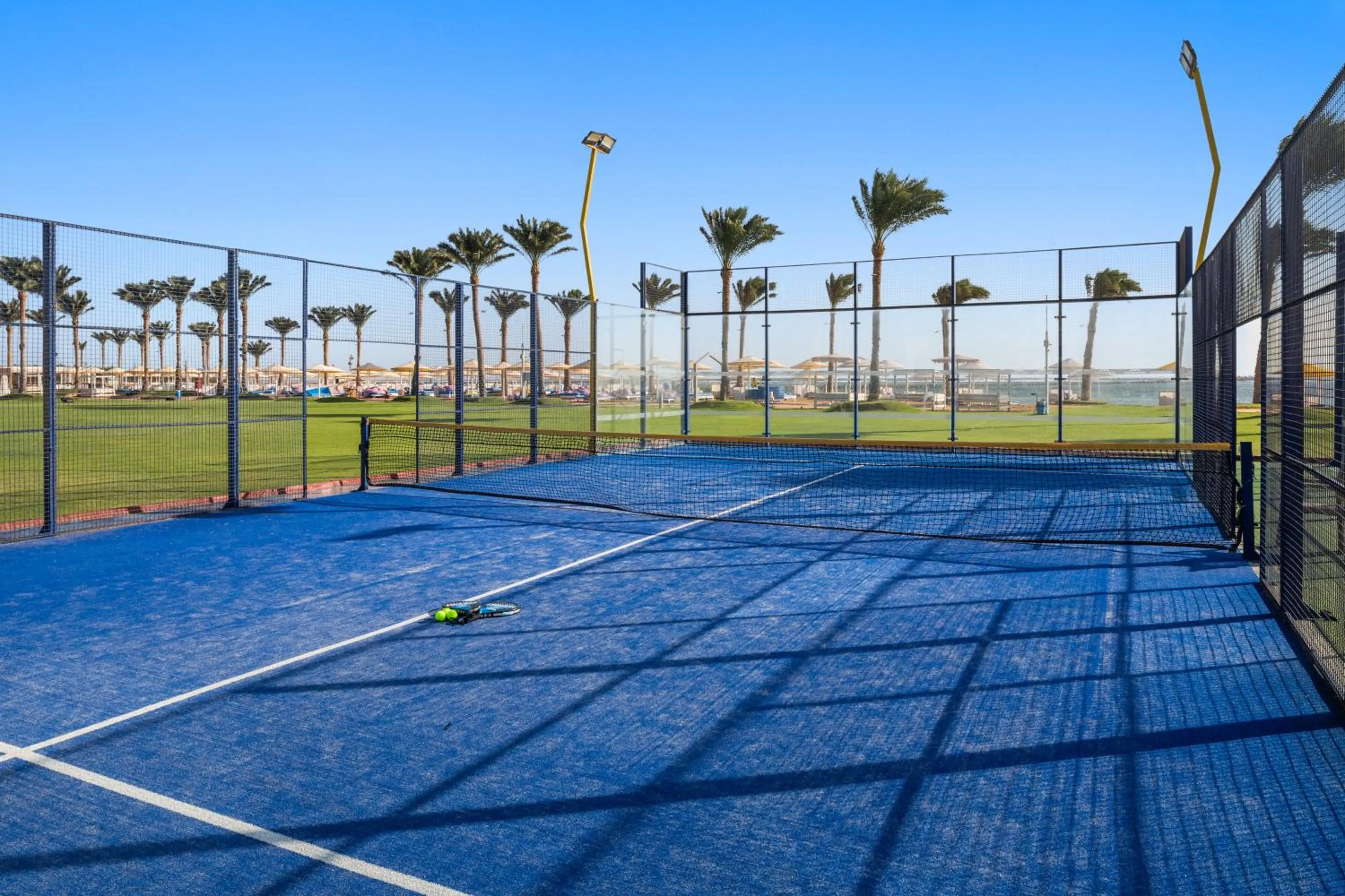 Tennis court in Pickalbatros Royal Moderna Sharm "Aqua Park"- All inclusive