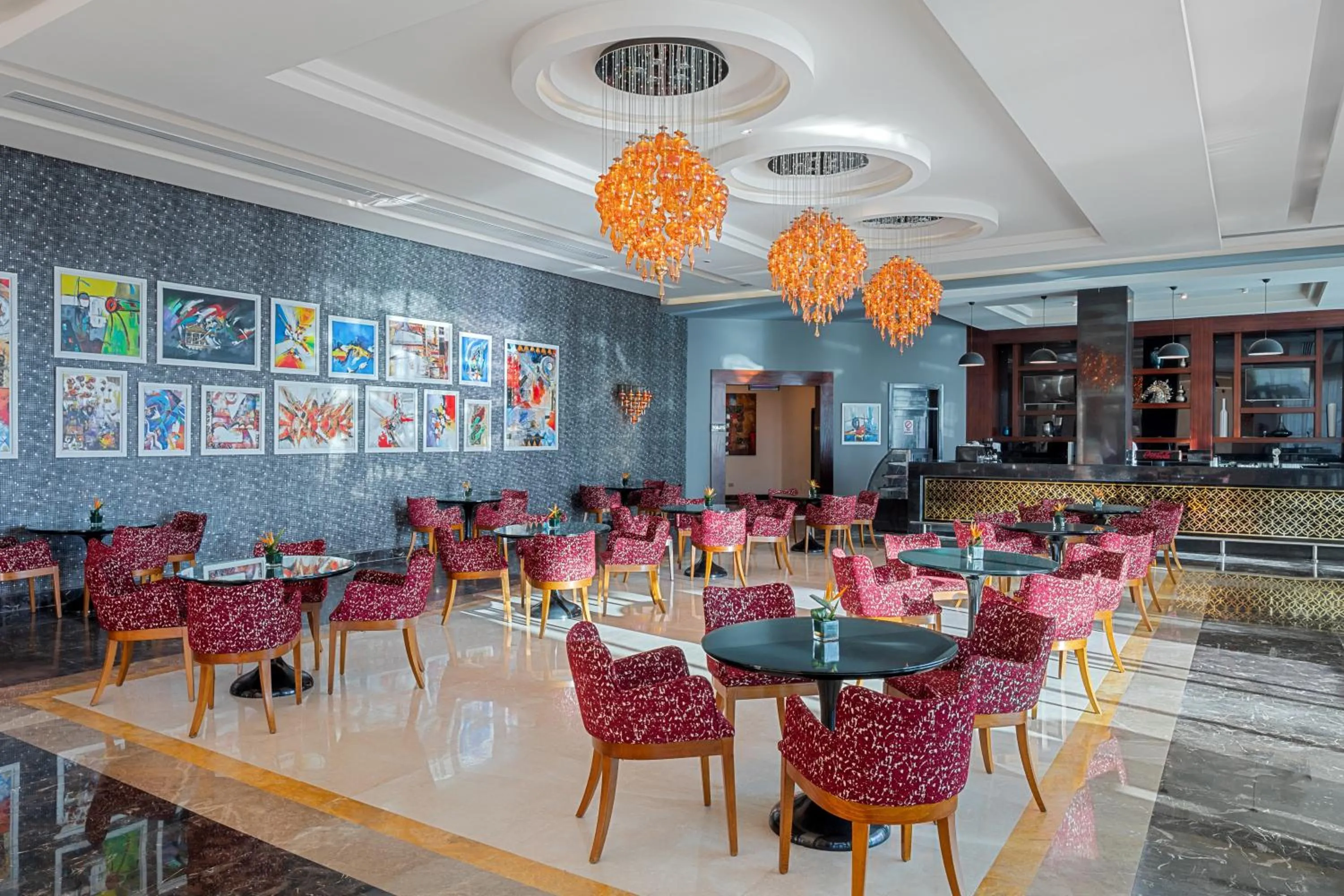 Lounge or bar in Pickalbatros Royal Moderna Sharm "Aqua Park"- All inclusive