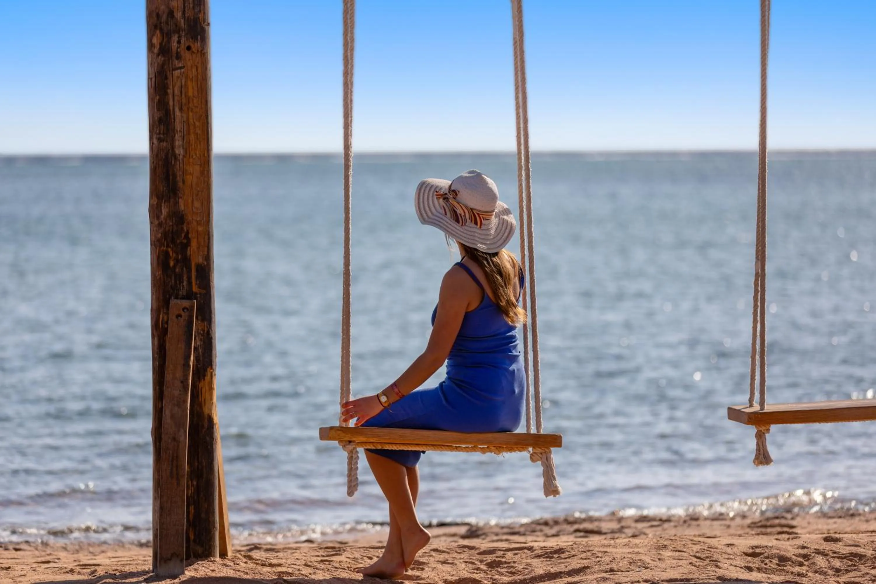 Beach in Pickalbatros Royal Moderna Sharm "Aqua Park"- All inclusive