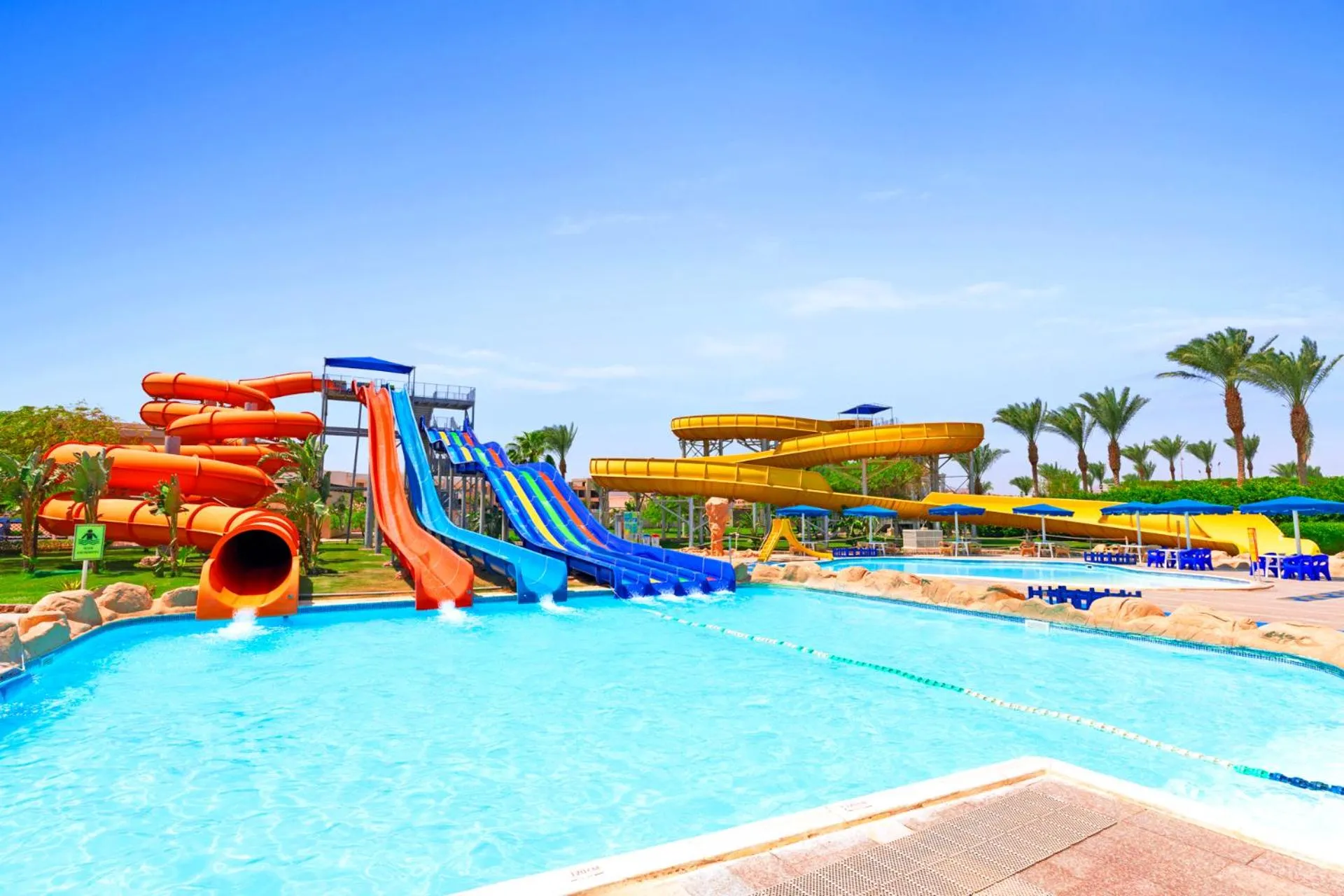 Aqua park in Pickalbatros Royal Moderna Sharm "Aqua Park"- All inclusive