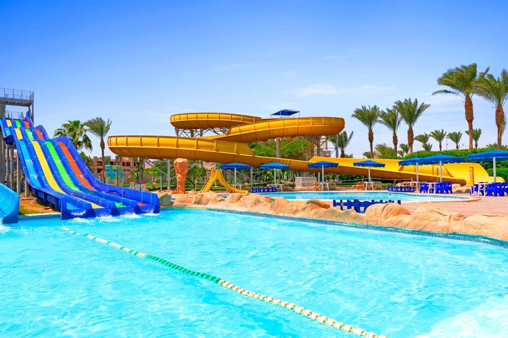 Aqua park in Pickalbatros Royal Moderna Sharm "Aqua Park"- All inclusive
