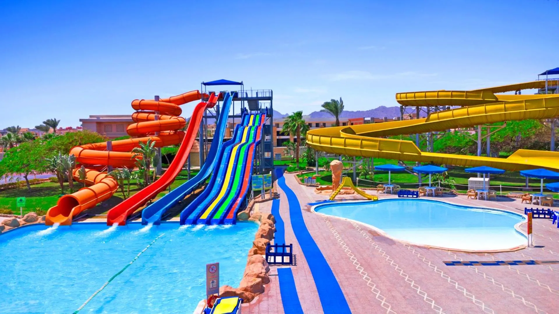 Aqua park in Pickalbatros Royal Moderna Sharm "Aqua Park"- All inclusive