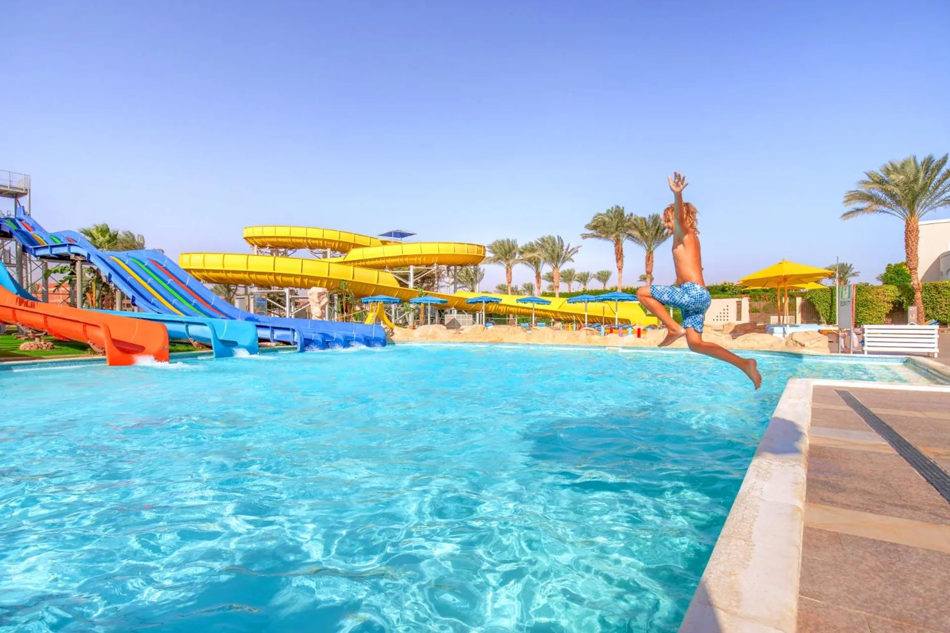 Aqua park in Pickalbatros Royal Moderna Sharm "Aqua Park"- All inclusive