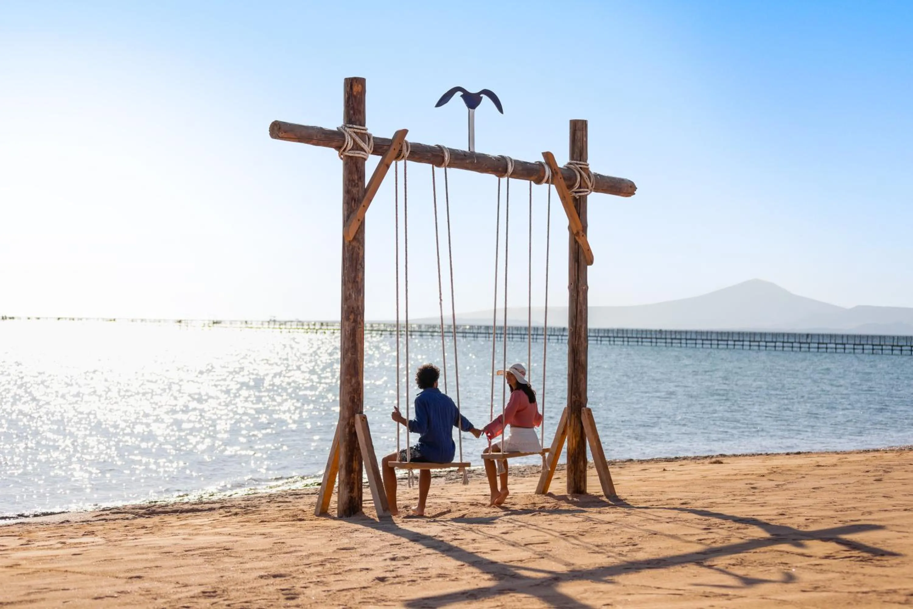 Beach in Pickalbatros Royal Moderna Sharm "Aqua Park"- All inclusive