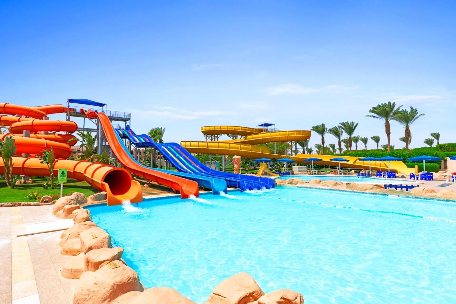 Aqua park in Pickalbatros Royal Moderna Sharm "Aqua Park"- All inclusive