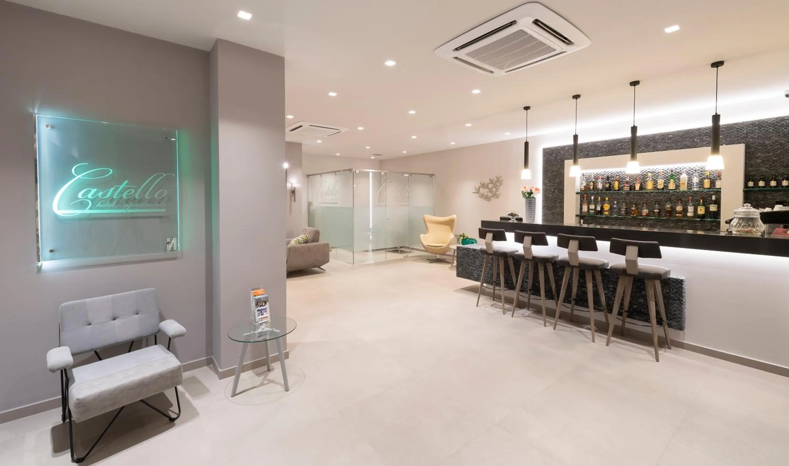 Lobby or reception in Castello Hotel