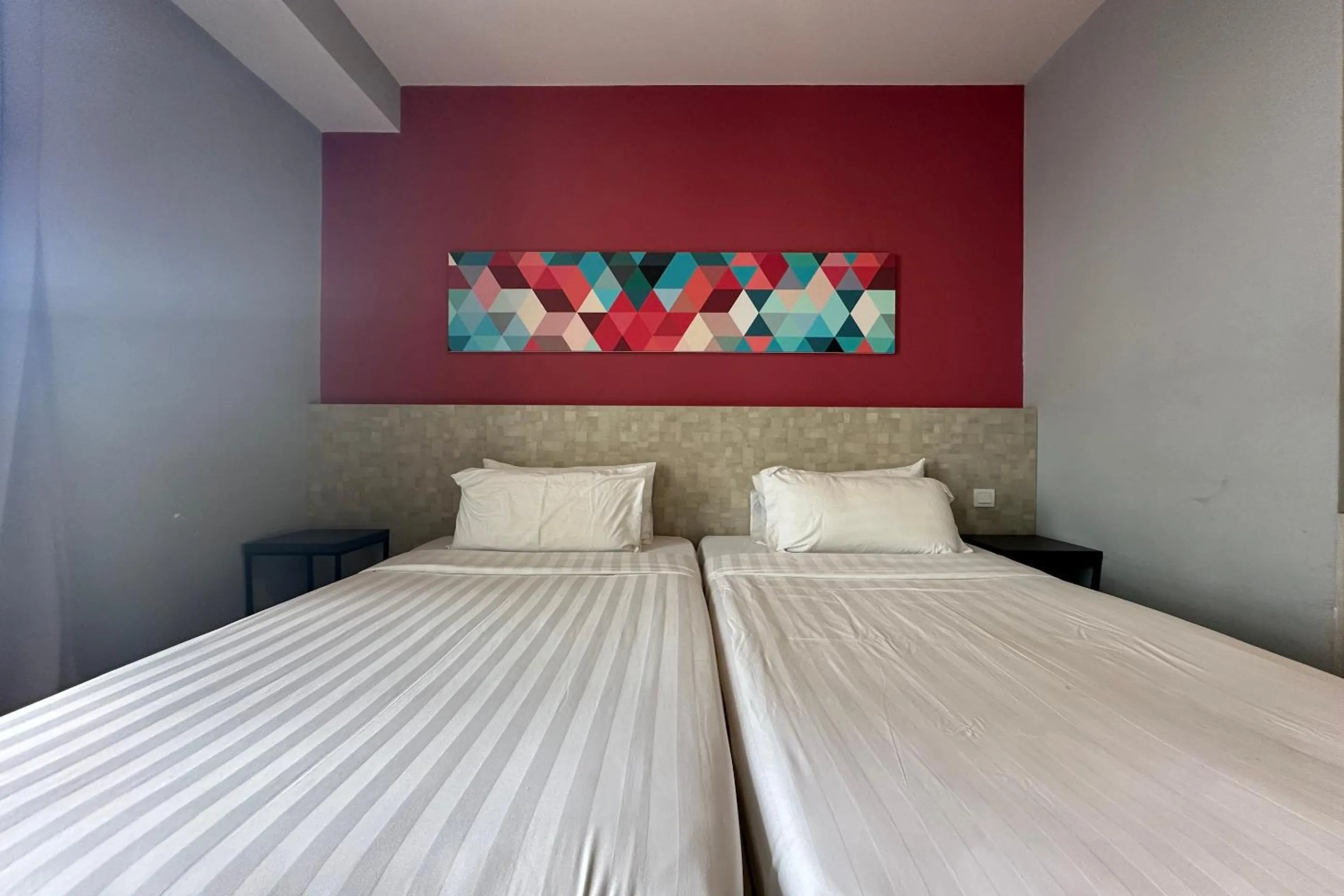 Bedroom, Bed in OYO Townhouse, Selayang formerly RHR Hotel