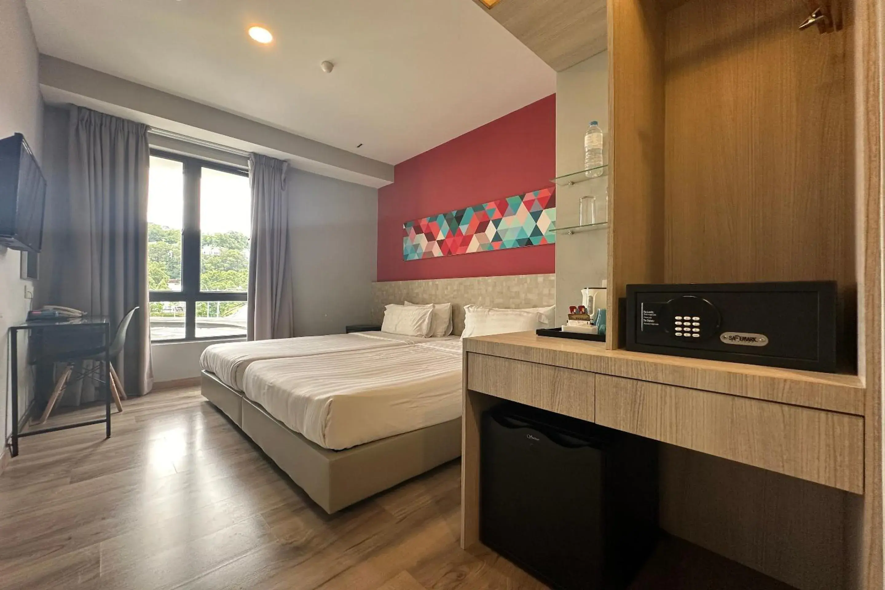 Deluxe Twin Room in OYO Townhouse, Selayang formerly RHR Hotel Deluxe Twin Room in OYO Townhouse, Selayang formerly RHR Hotel