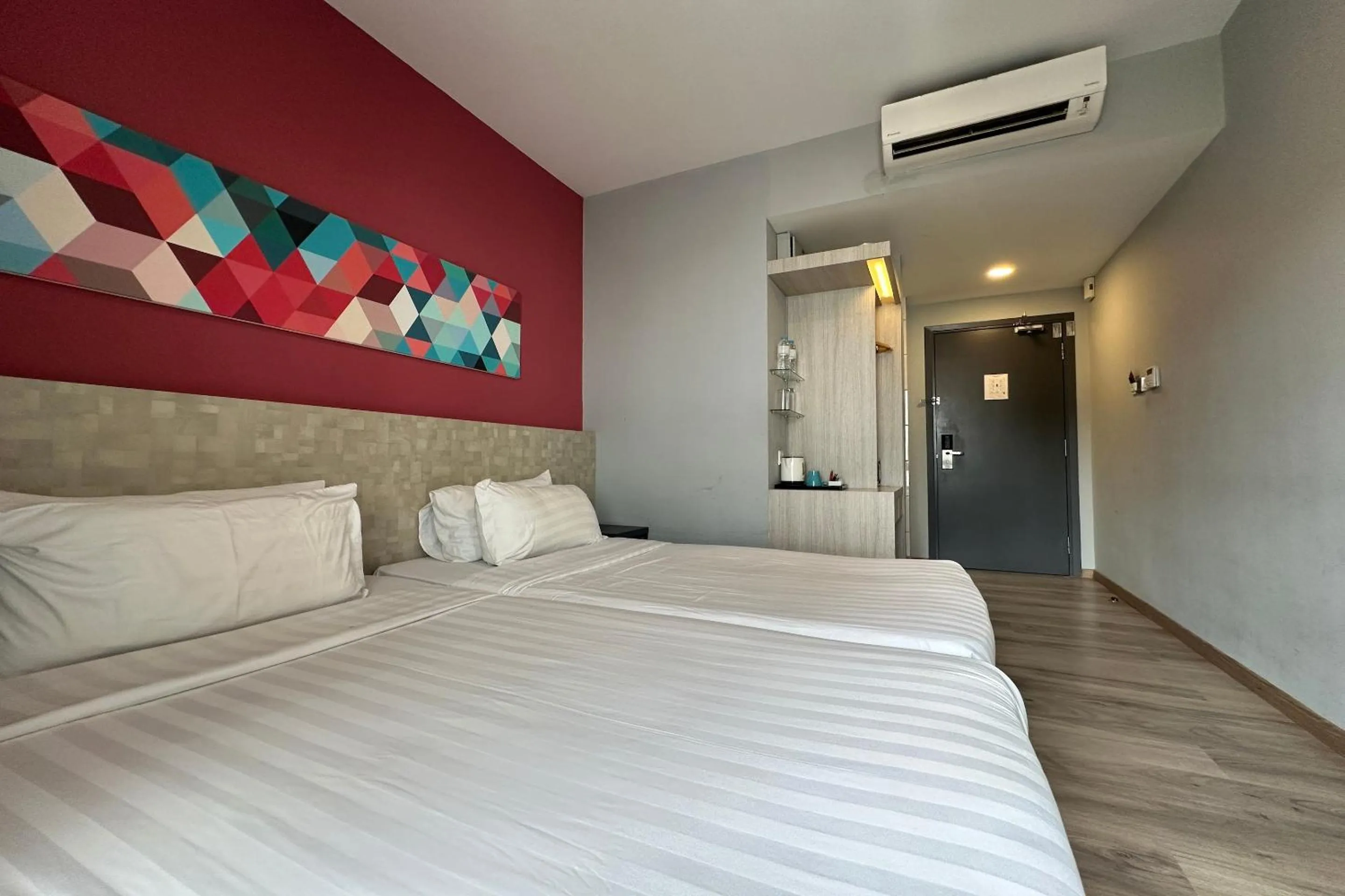 Bedroom, Bed in OYO Townhouse, Selayang formerly RHR Hotel