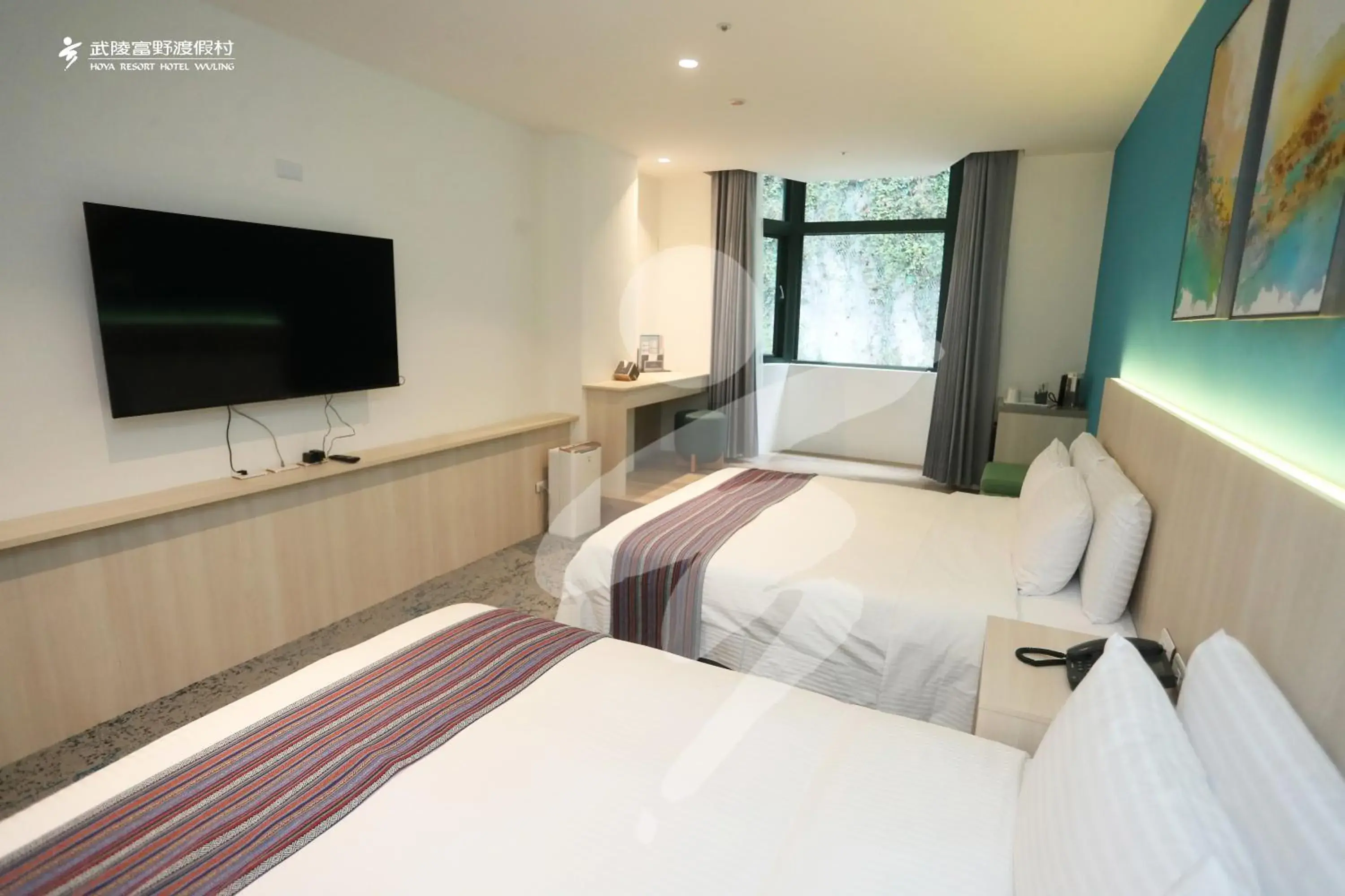 Photo of the whole room, Bed in Hoya Resort, Wuling Photo of the whole room, Bed in Hoya Resort, Wuling