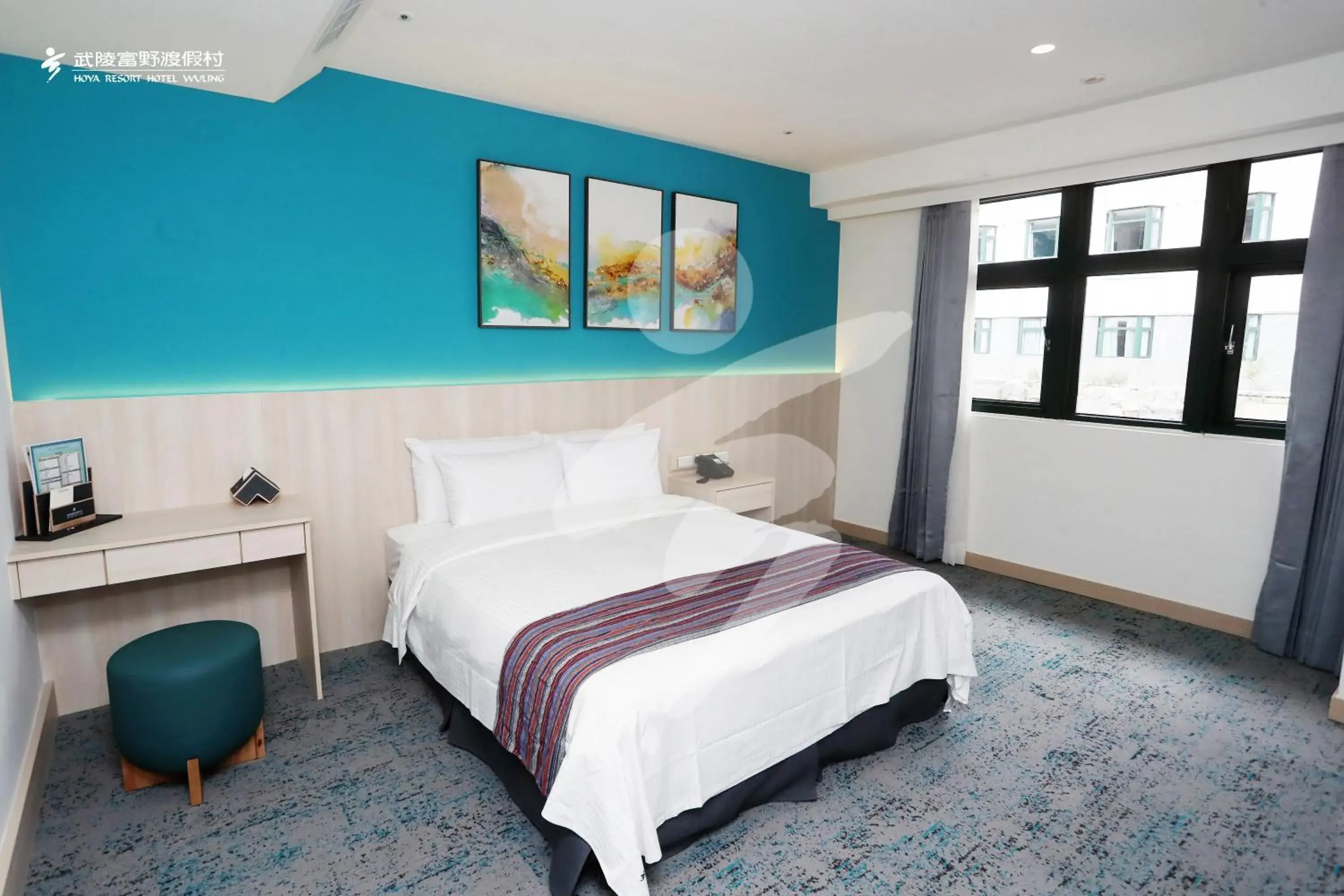 Photo of the whole room, Bed in Hoya Resort, Wuling Photo of the whole room, Bed in Hoya Resort, Wuling