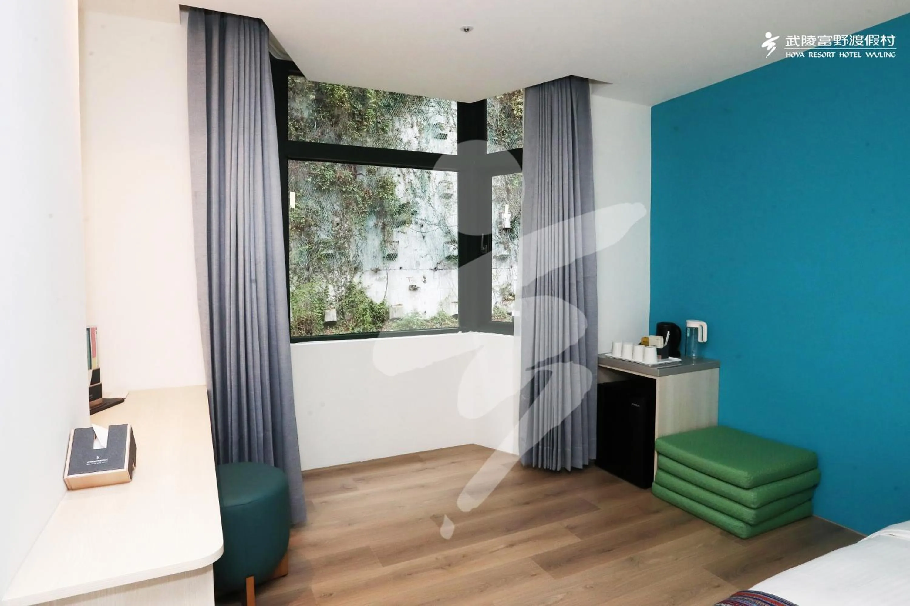 Photo of the whole room, Bed in Hoya Resort, Wuling