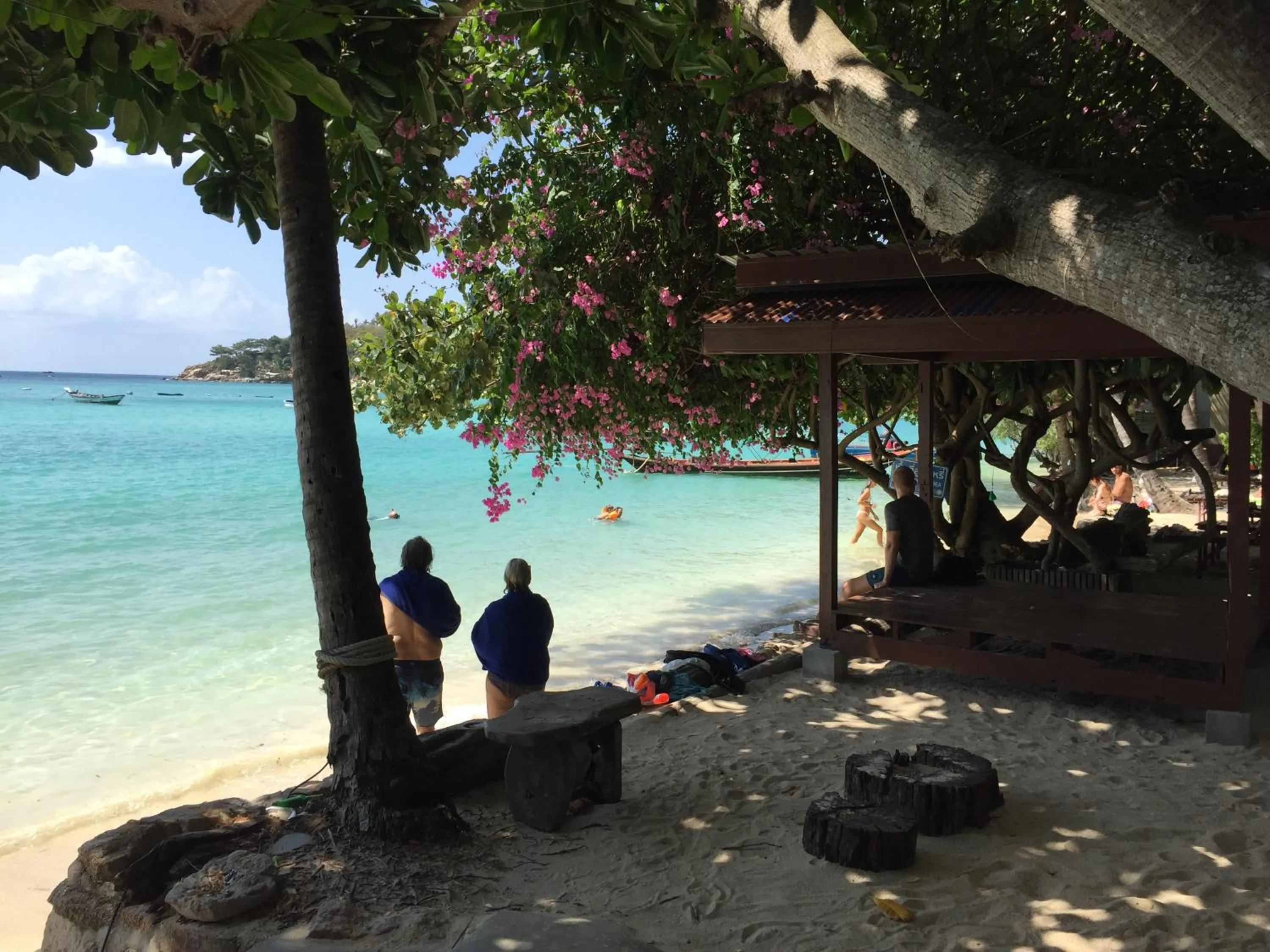 Beach in Big Fish Resort Koh Tao