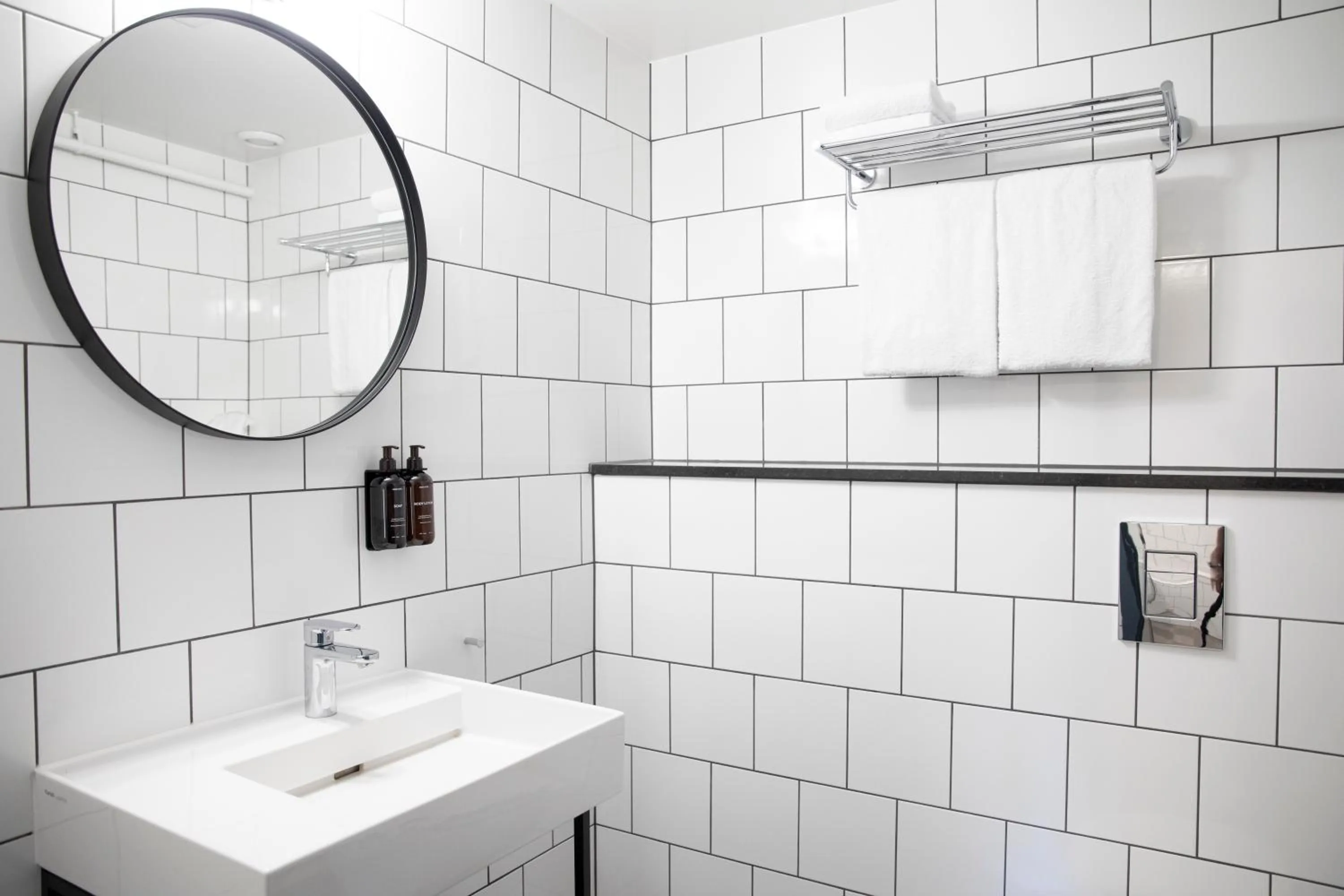 Bathroom in Home Hotel Tollboden