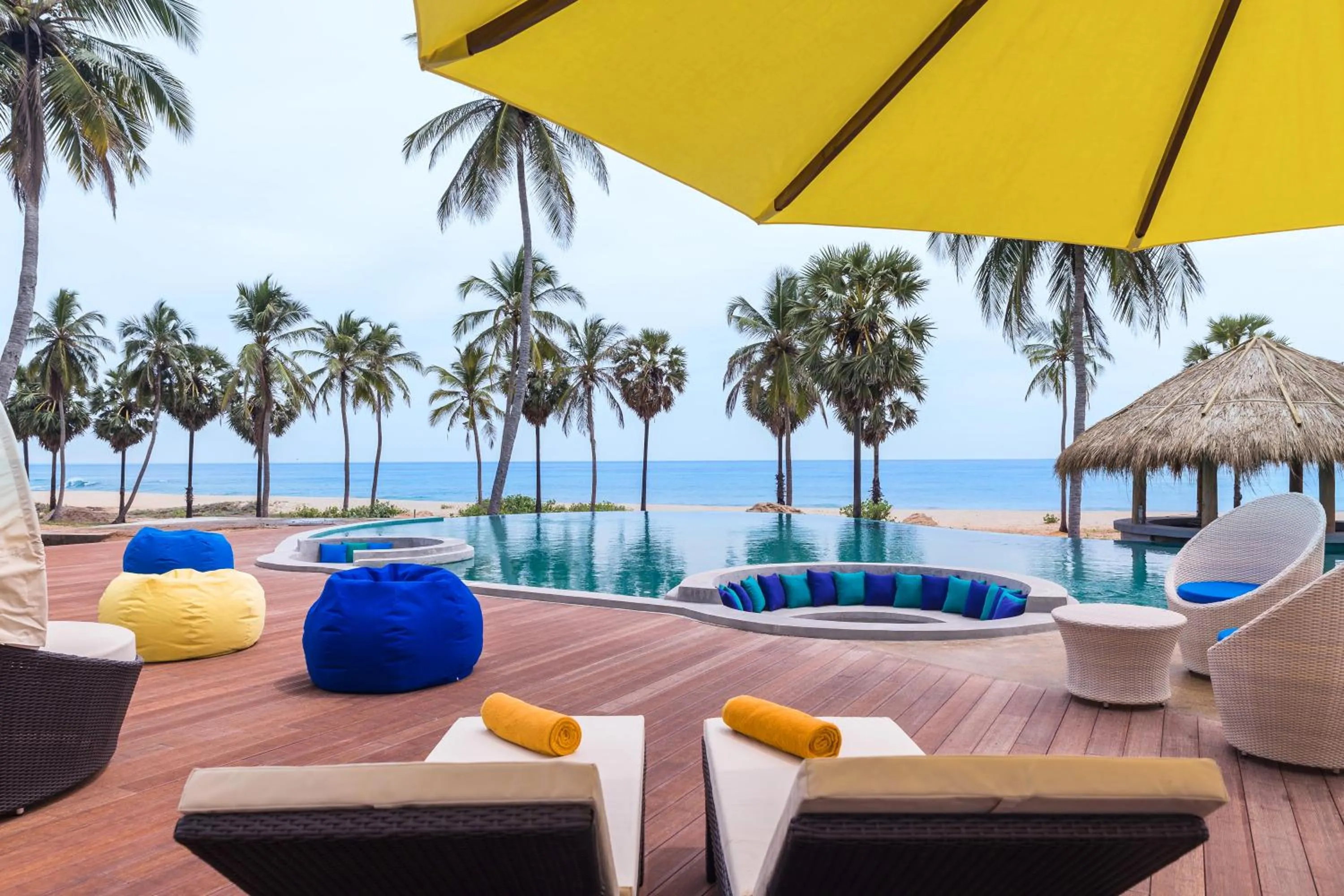 Swimming pool in Jetwing Surf & Safari, A Luxury Reserve