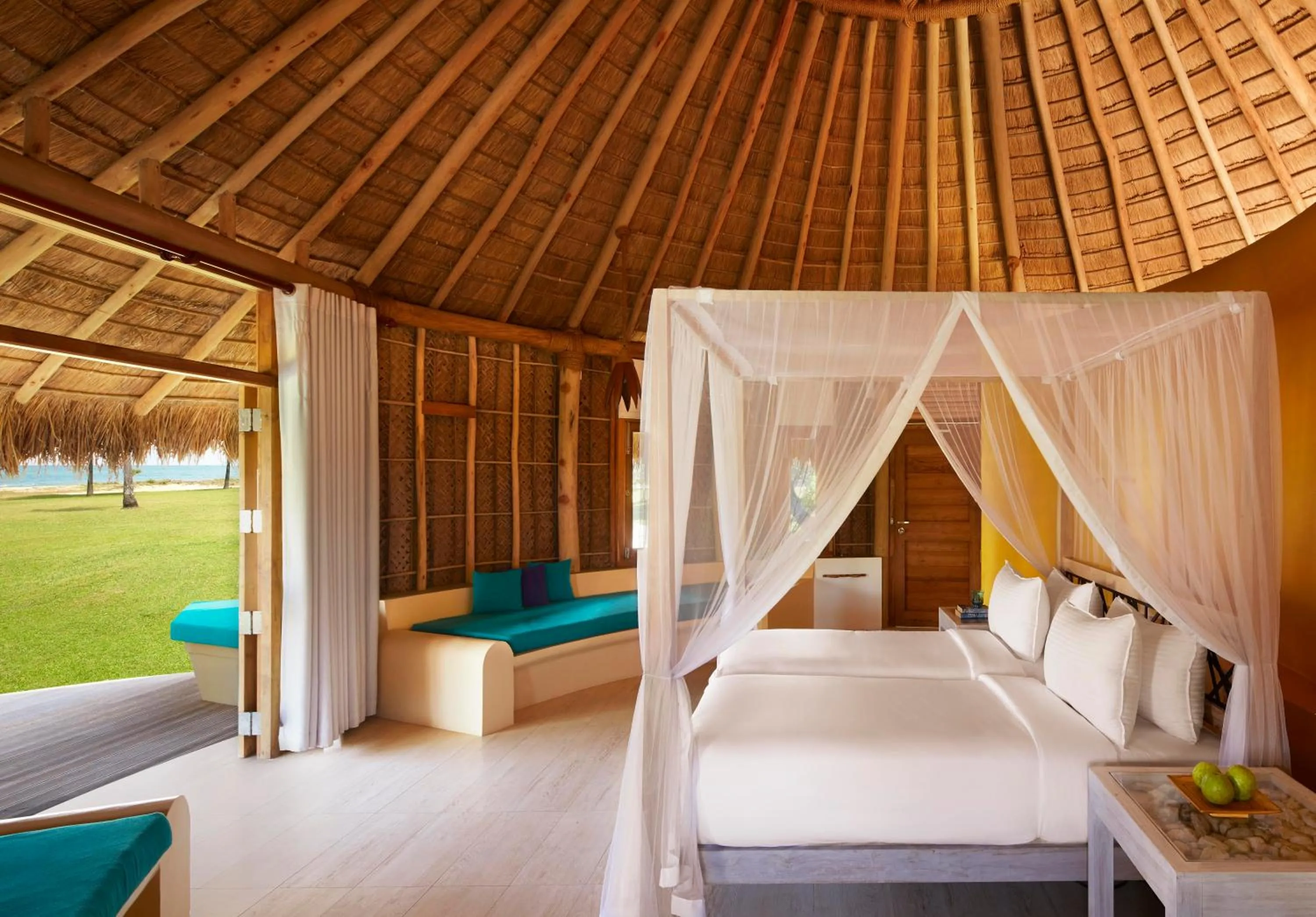 Bed in Jetwing Surf & Safari, A Luxury Reserve
