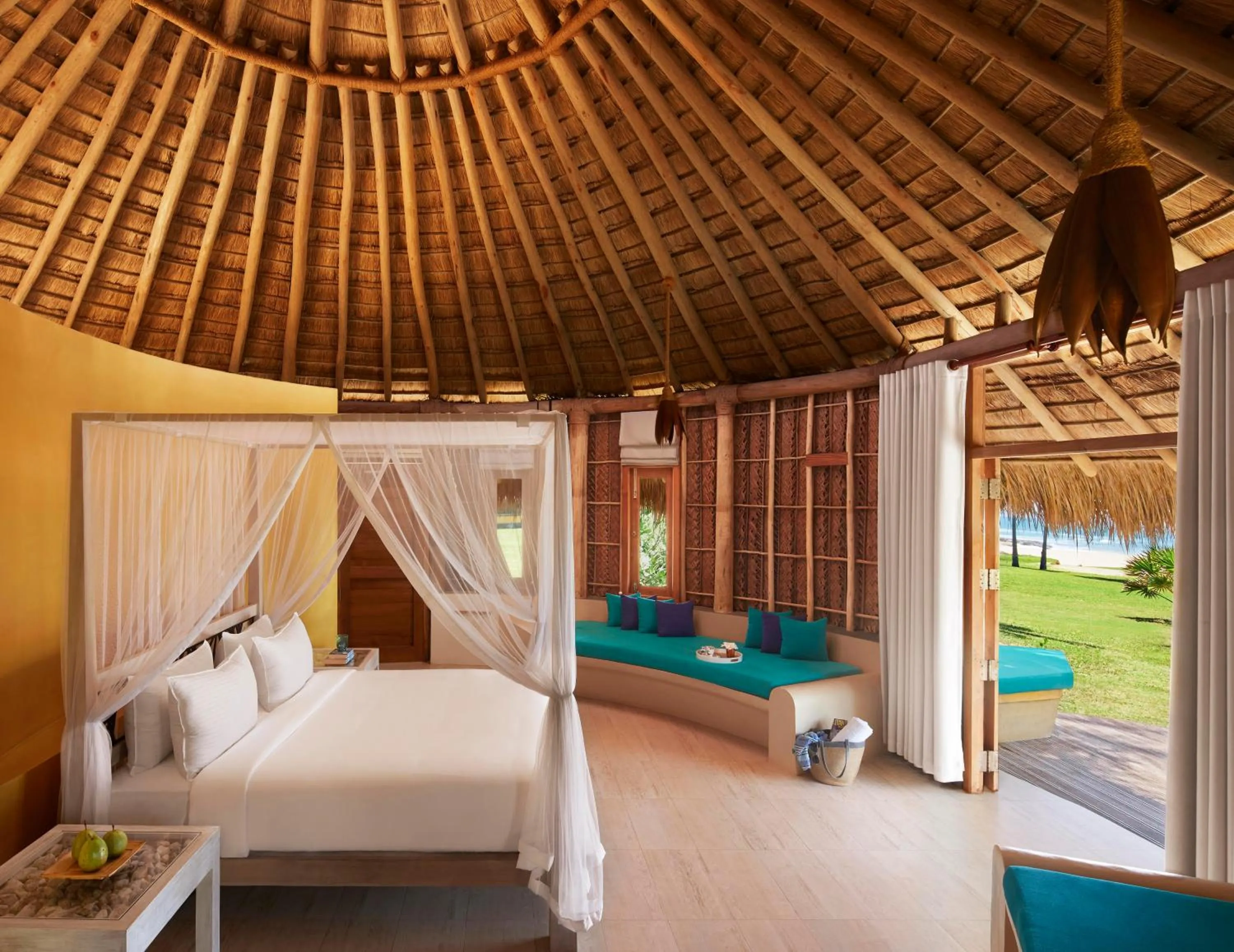 Bed in Jetwing Surf & Safari, A Luxury Reserve
