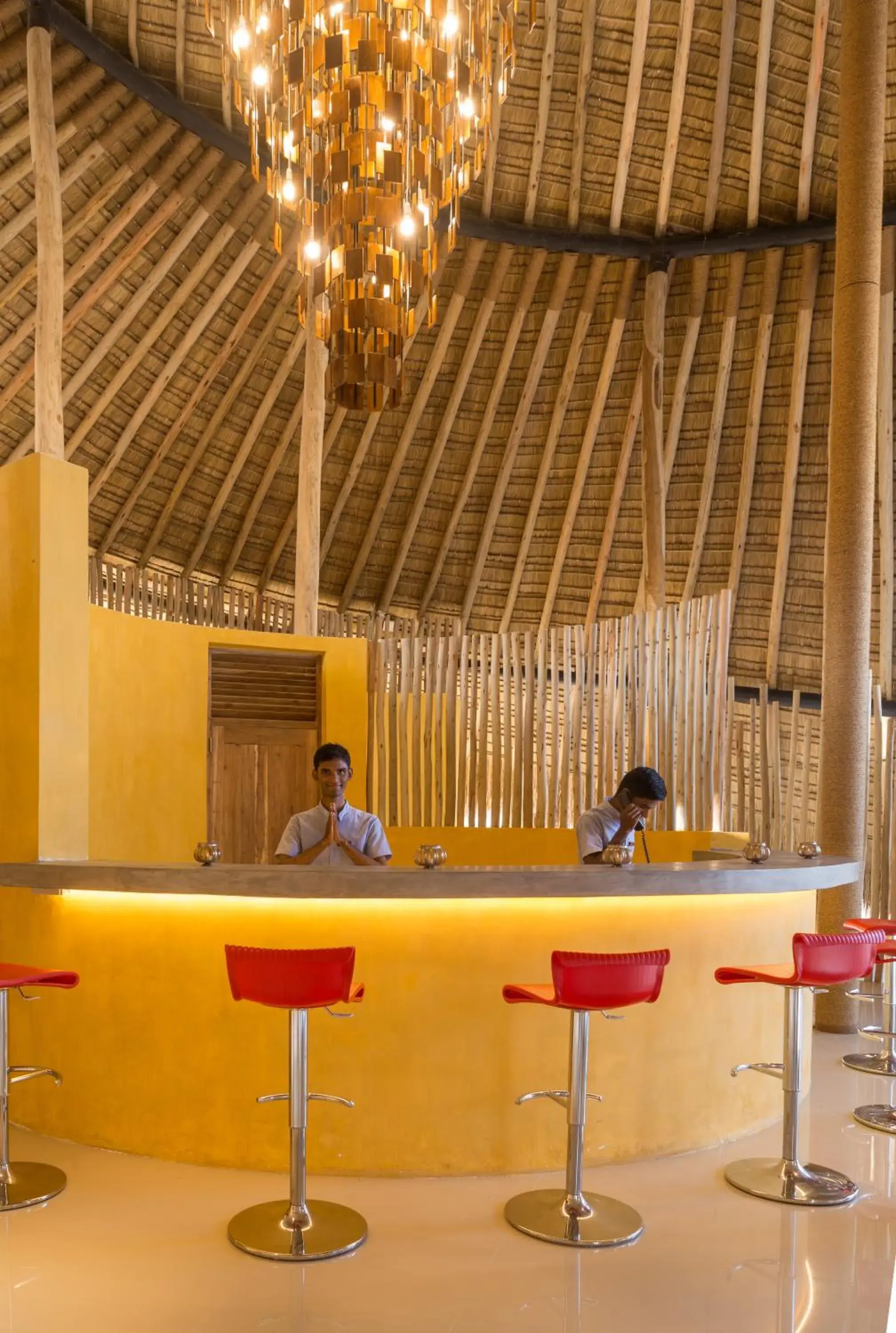 Lobby or reception in Jetwing Surf & Safari, A Luxury Reserve Lobby or reception in Jetwing Surf & Safari, A Luxury Reserve