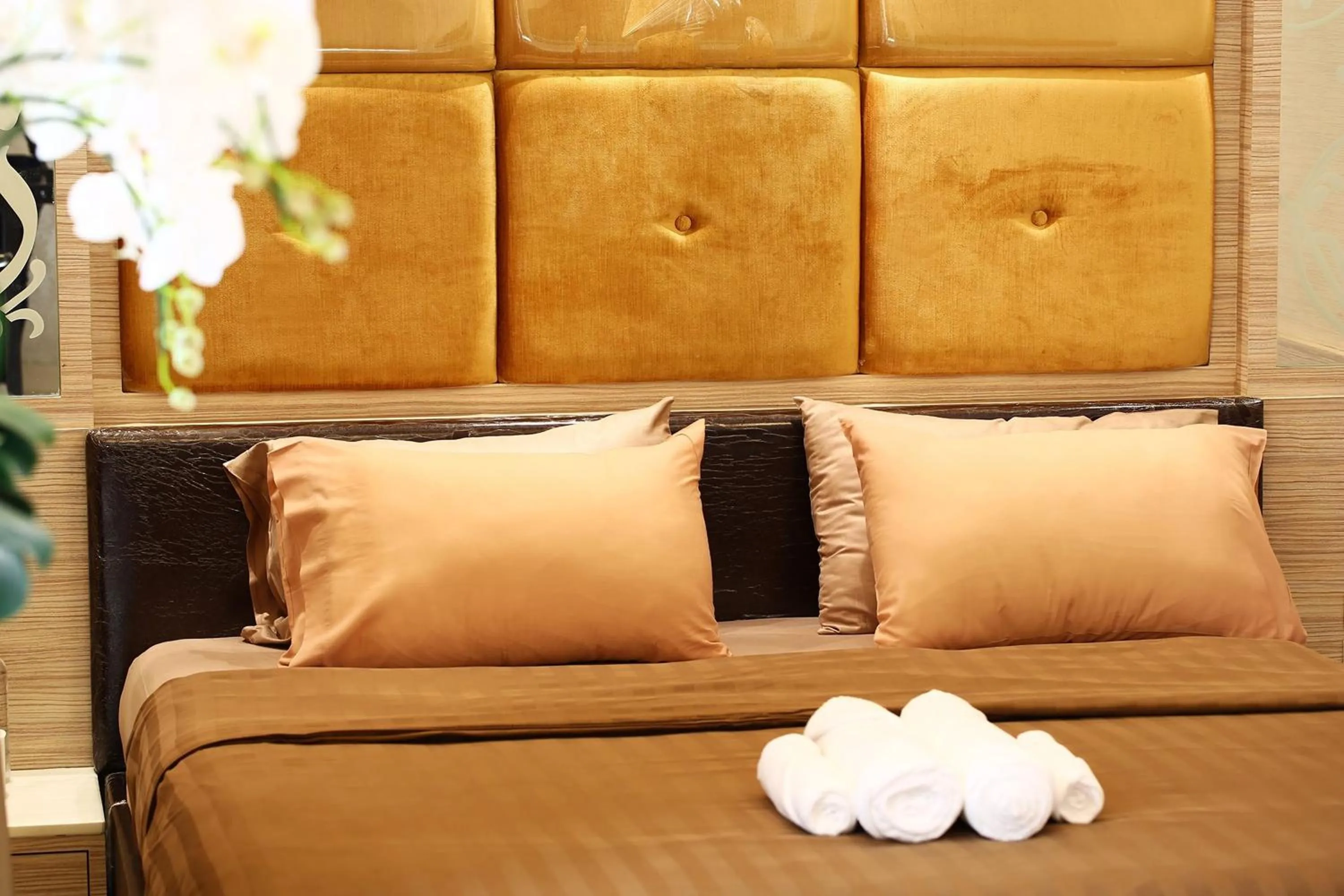 Bed in The Luxury Residence