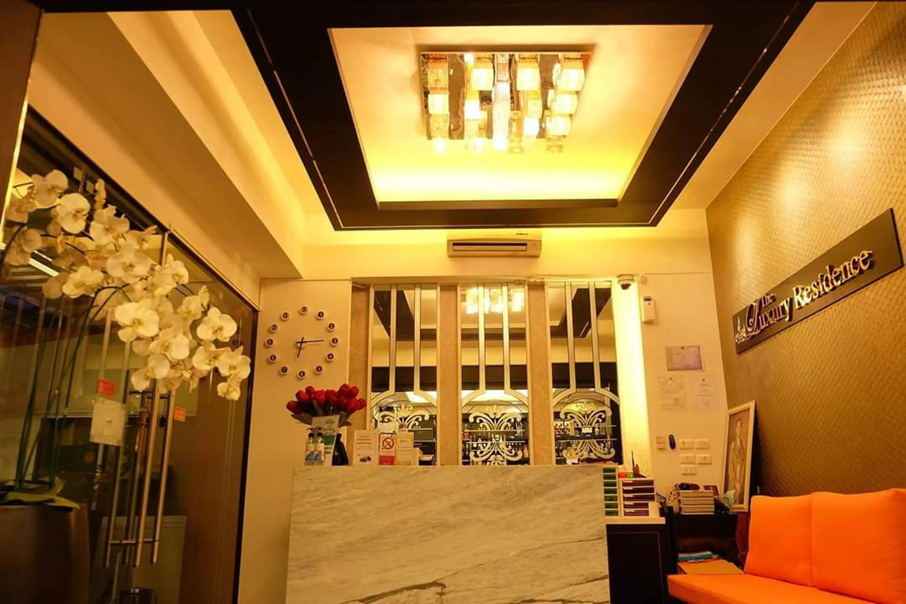 Lobby or reception in The Luxury Residence