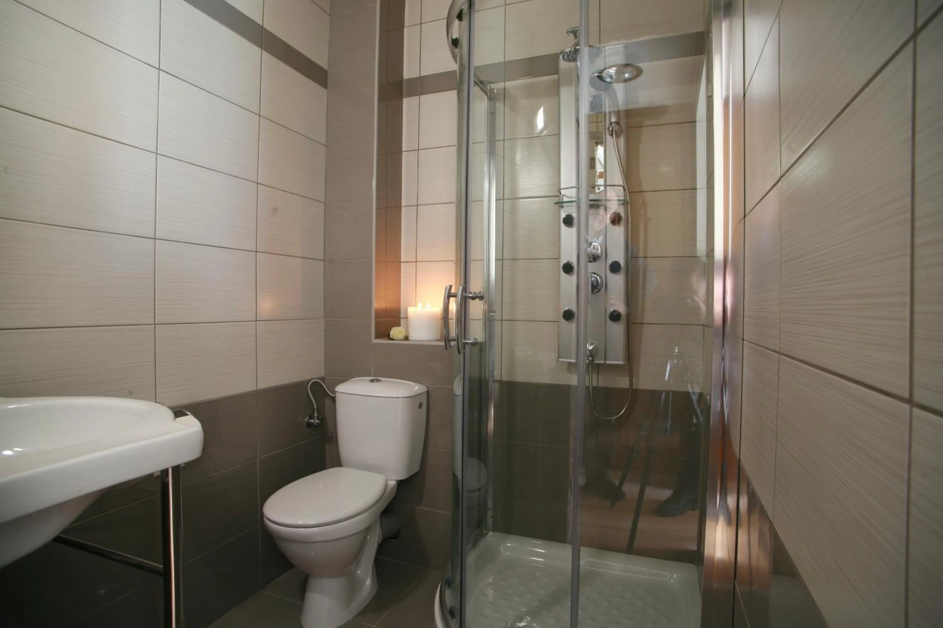 Bathroom in Byzantio Hotel