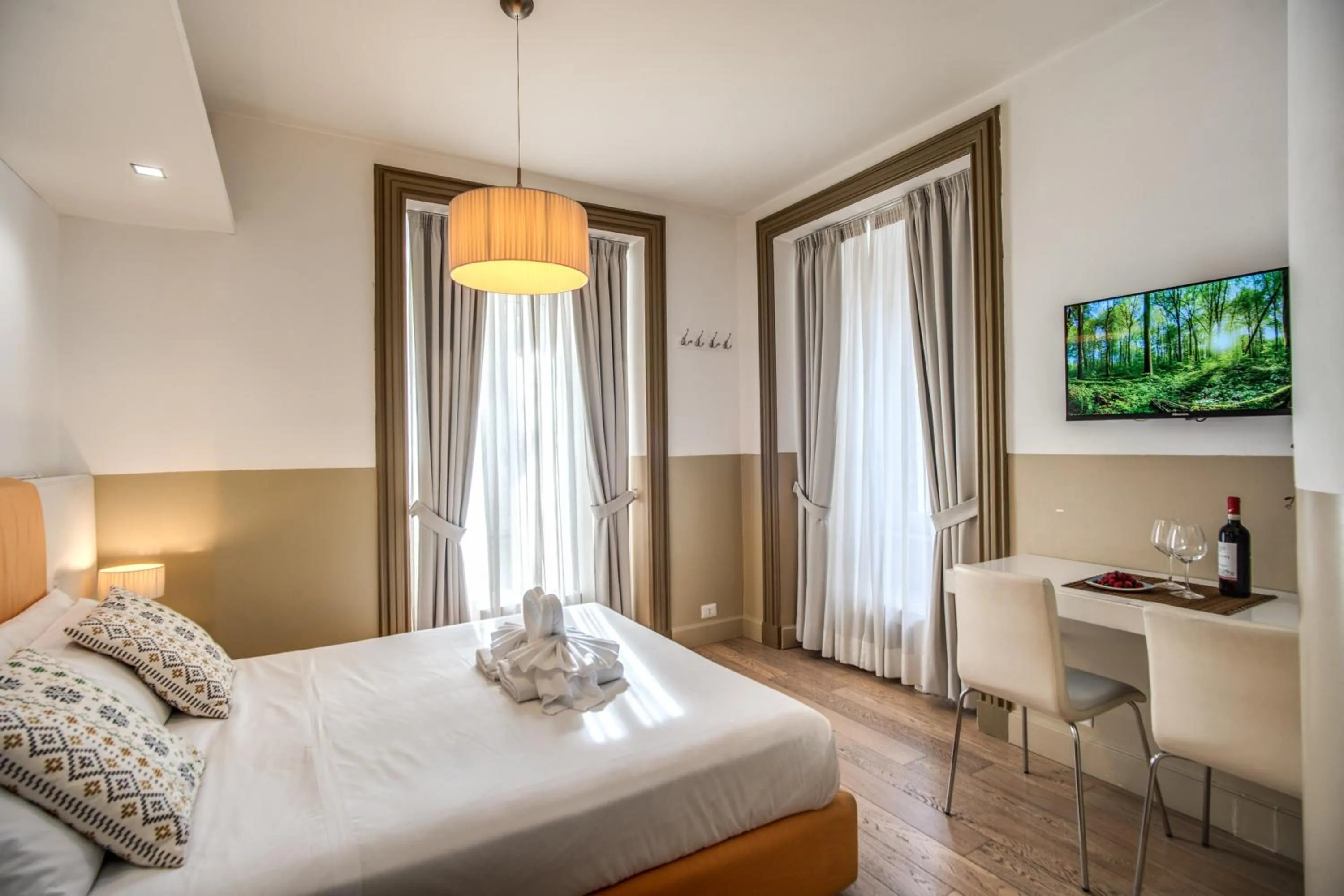 Bedroom, Bed in A Peace Of Rome B&B