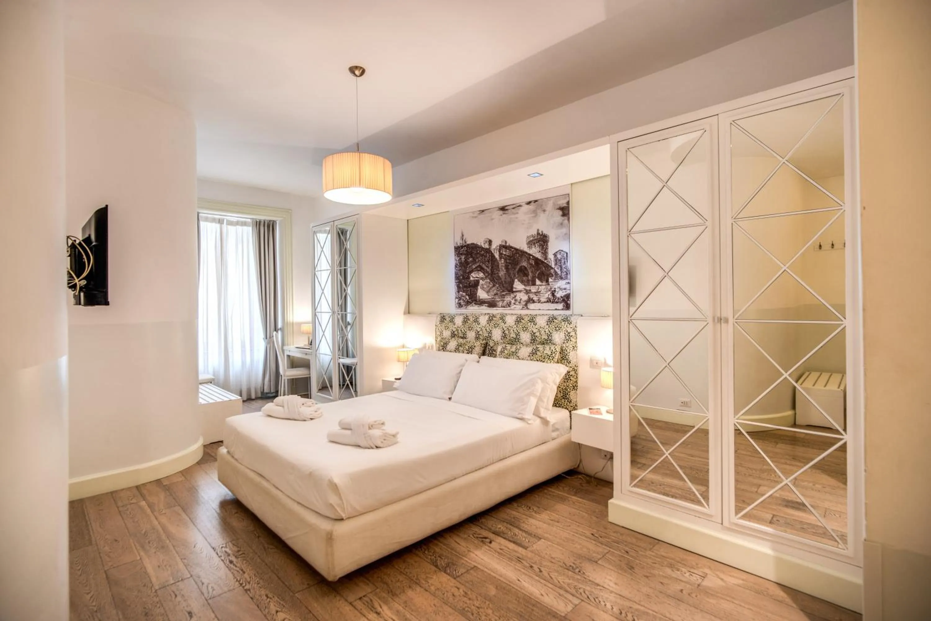 Bedroom, Bed in A Peace Of Rome B&B