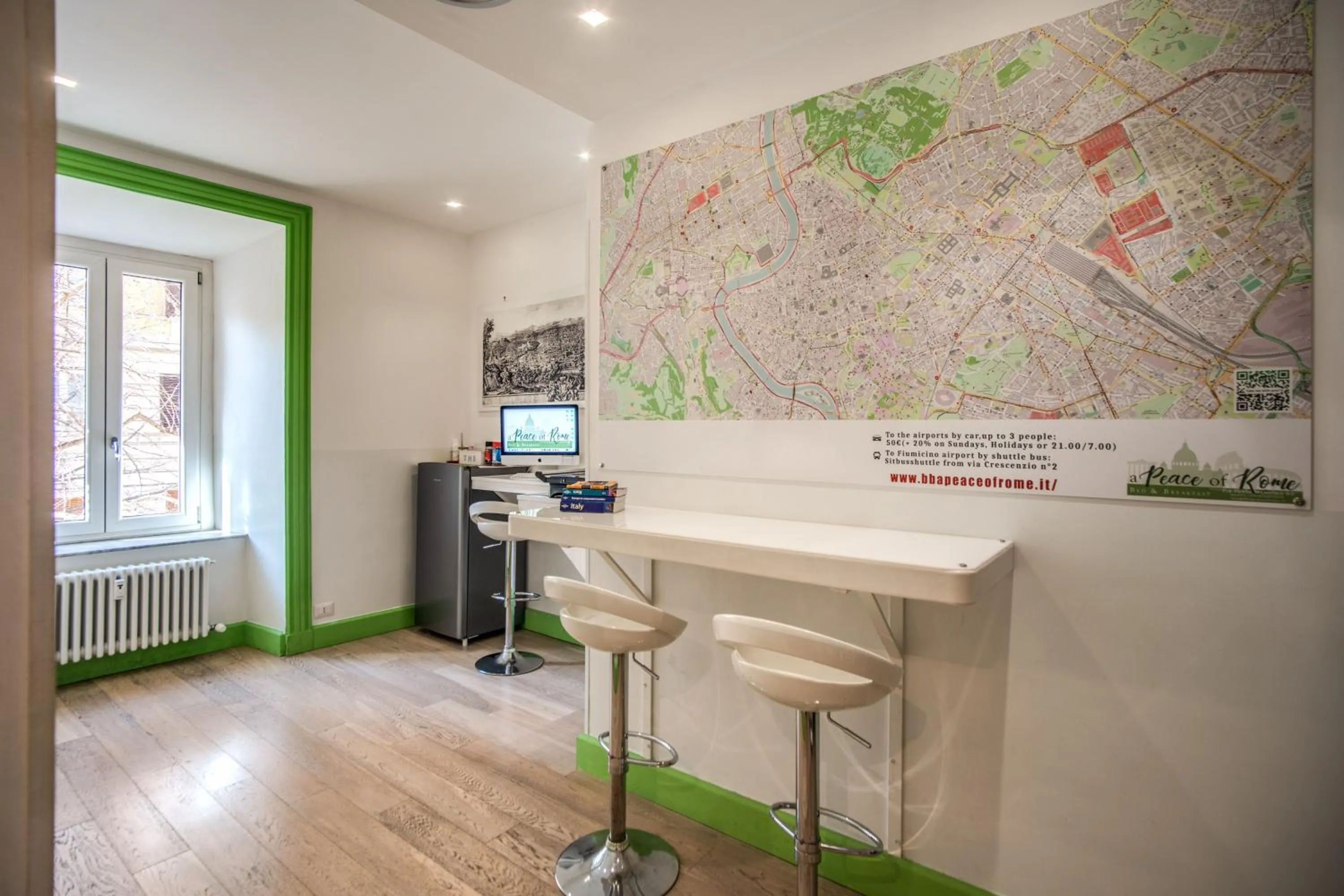 Restaurant/places to eat in A Peace Of Rome B&B