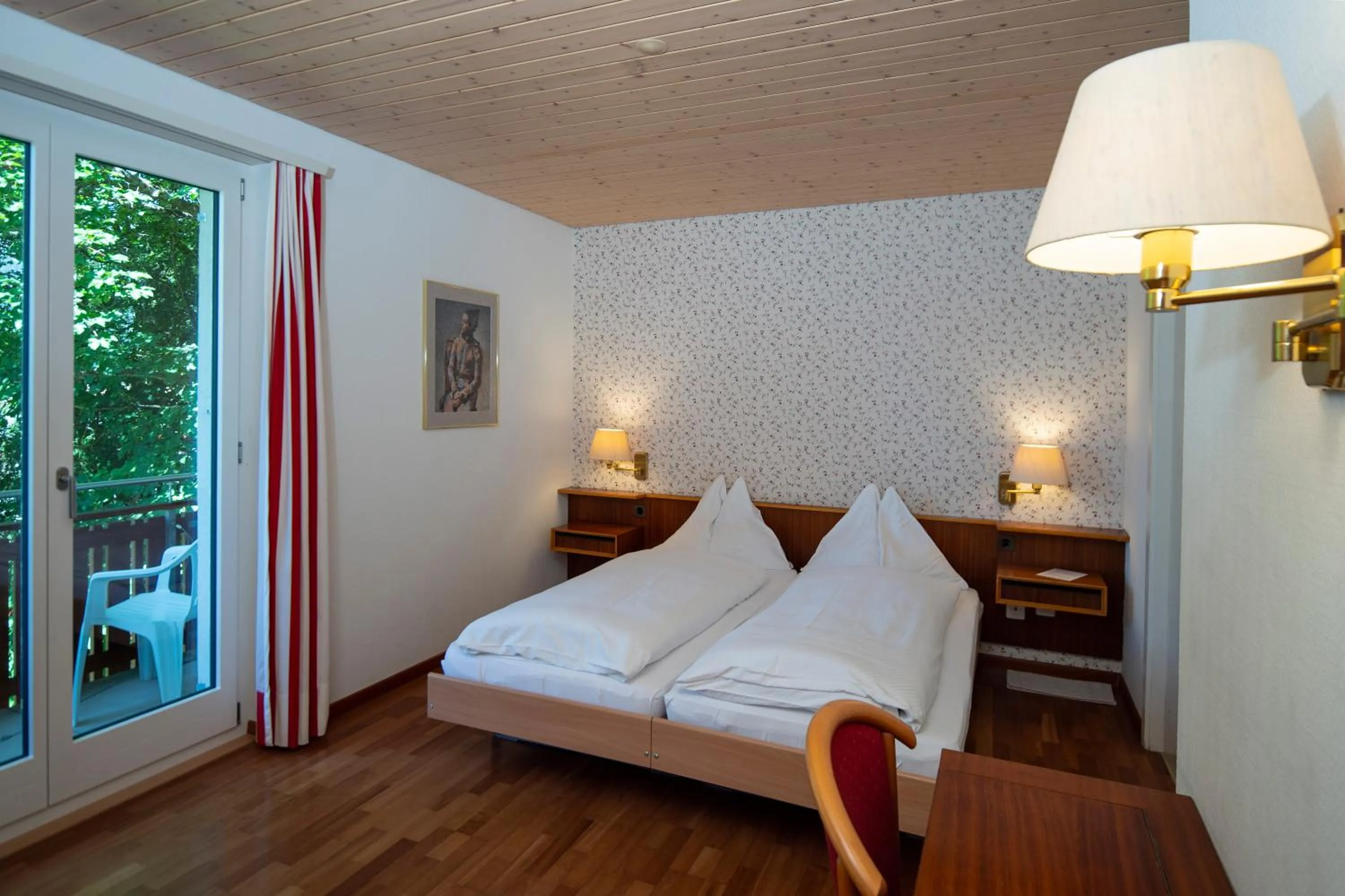 Photo of the whole room, Bed in Hotel Berghaus