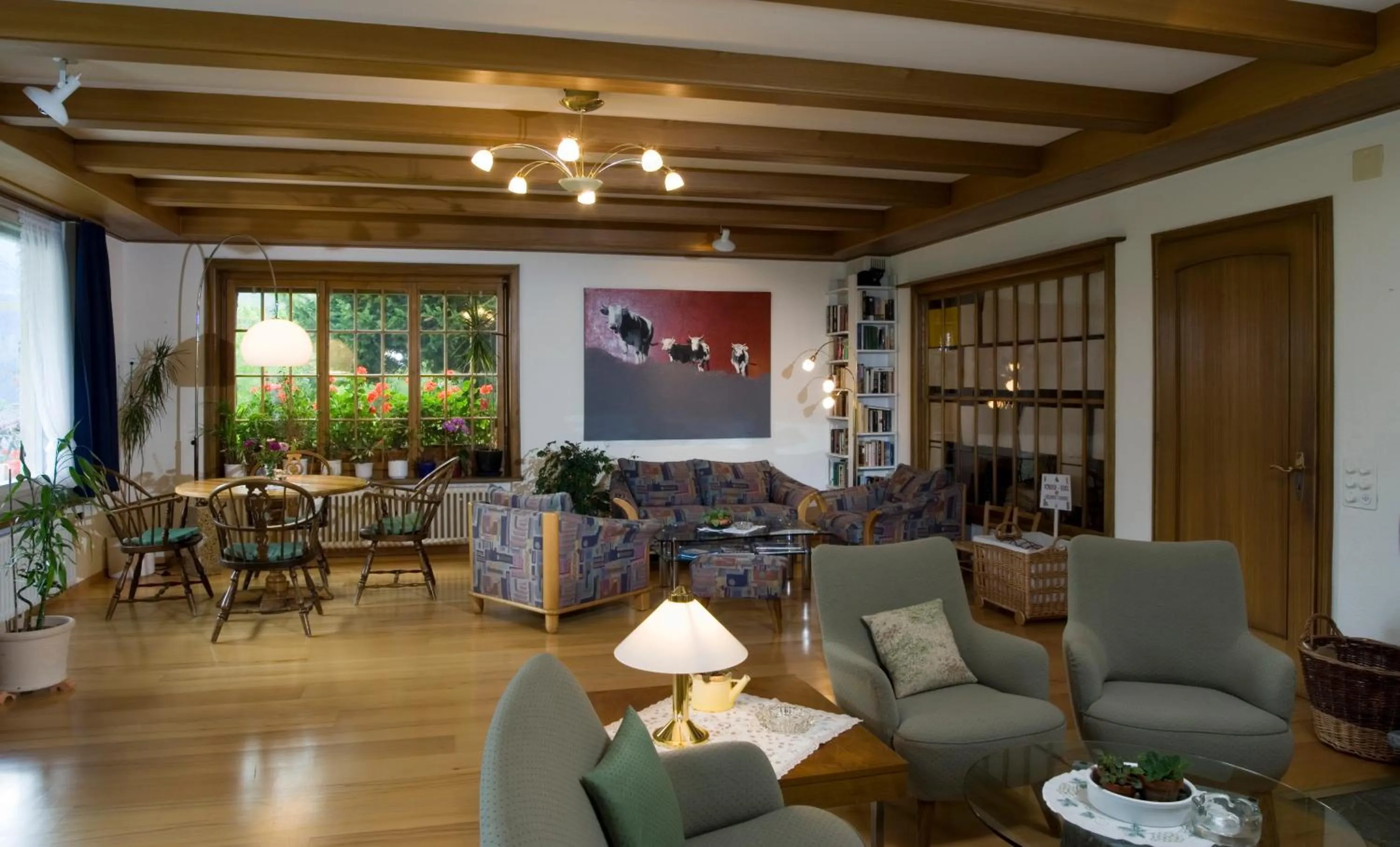 Lobby or reception in Hotel Berghaus