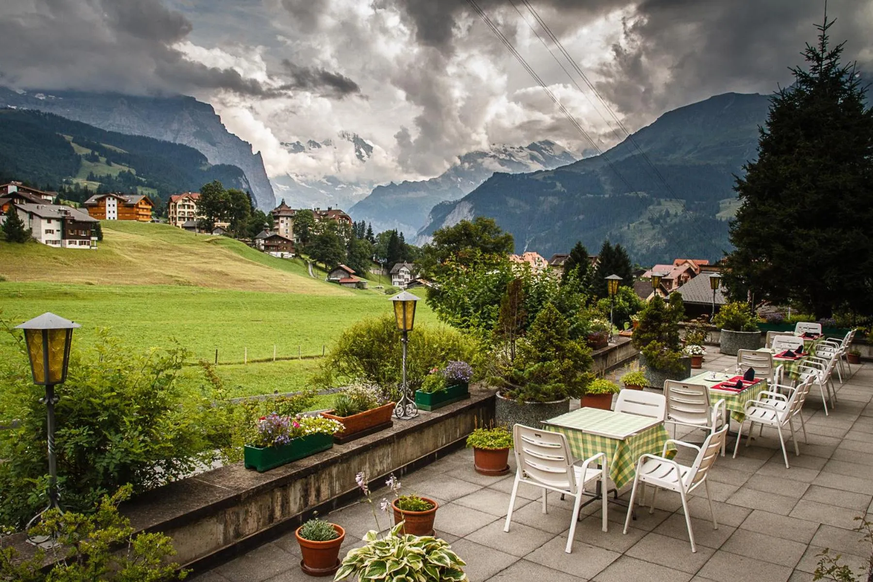 Balcony/Terrace in Hotel Berghaus
