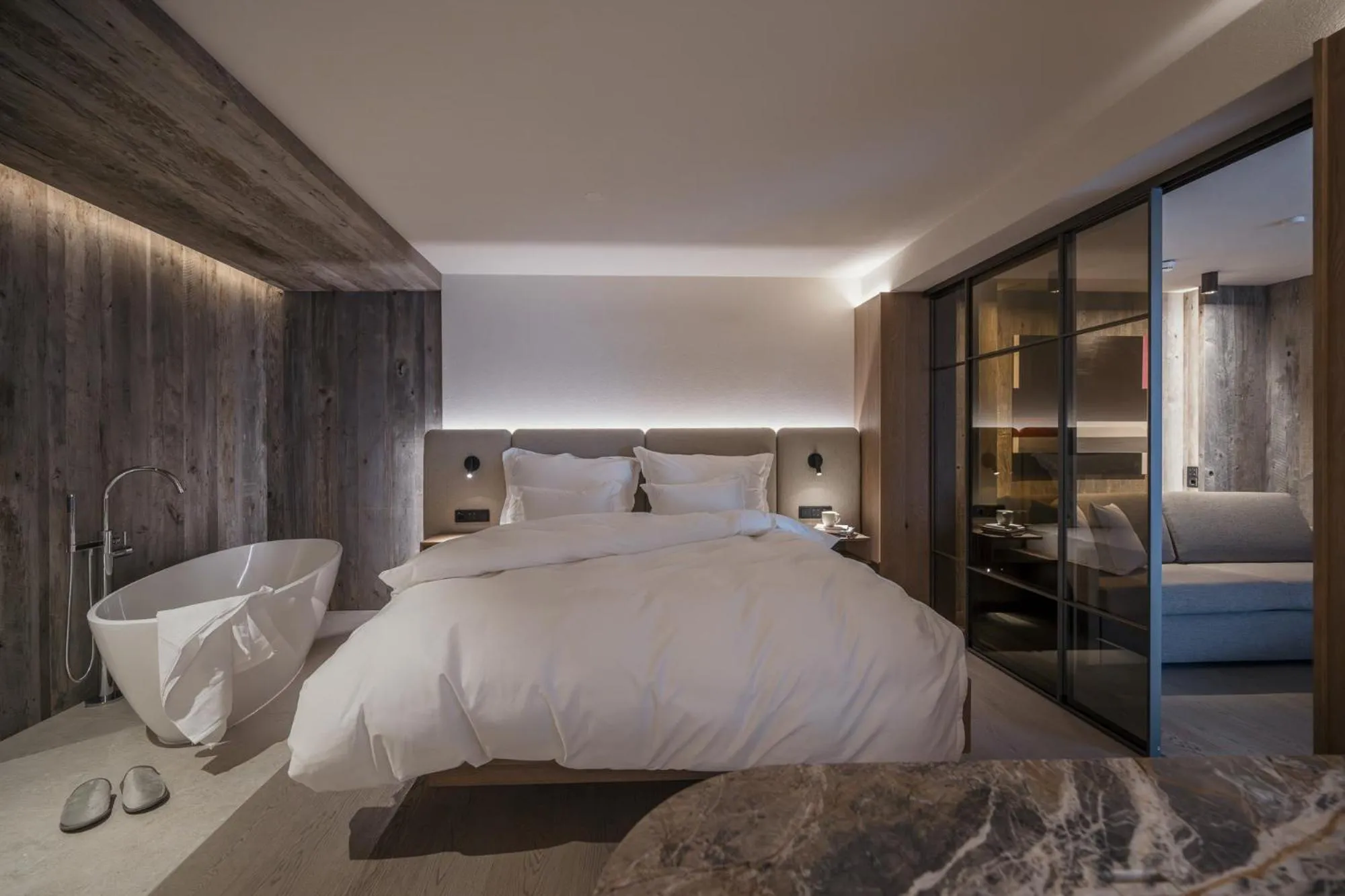 Bed in Alpvita Piz Tasna